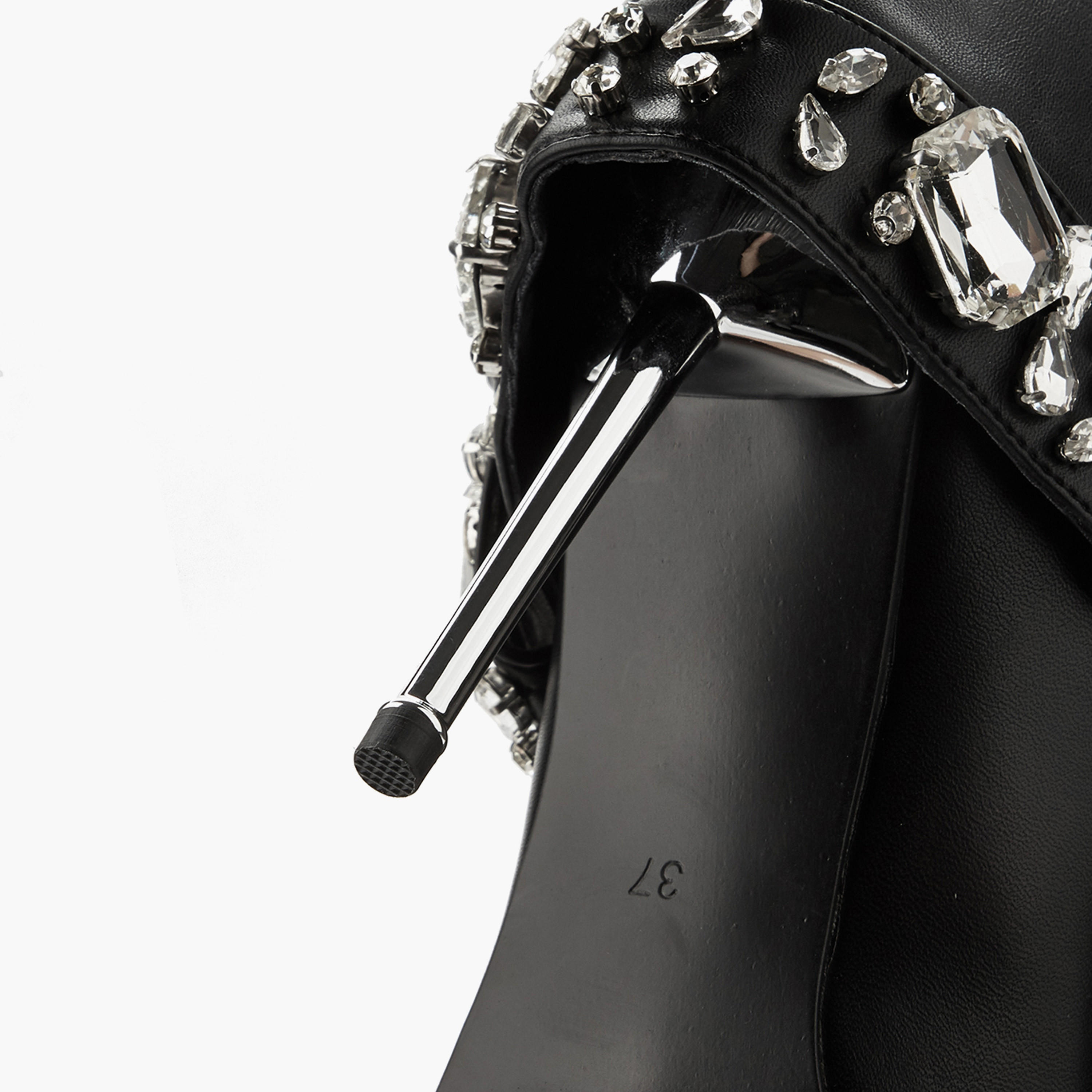 Celeste Women Studded Open Toe High Shaft Boots-women-shoes-boots-image-5