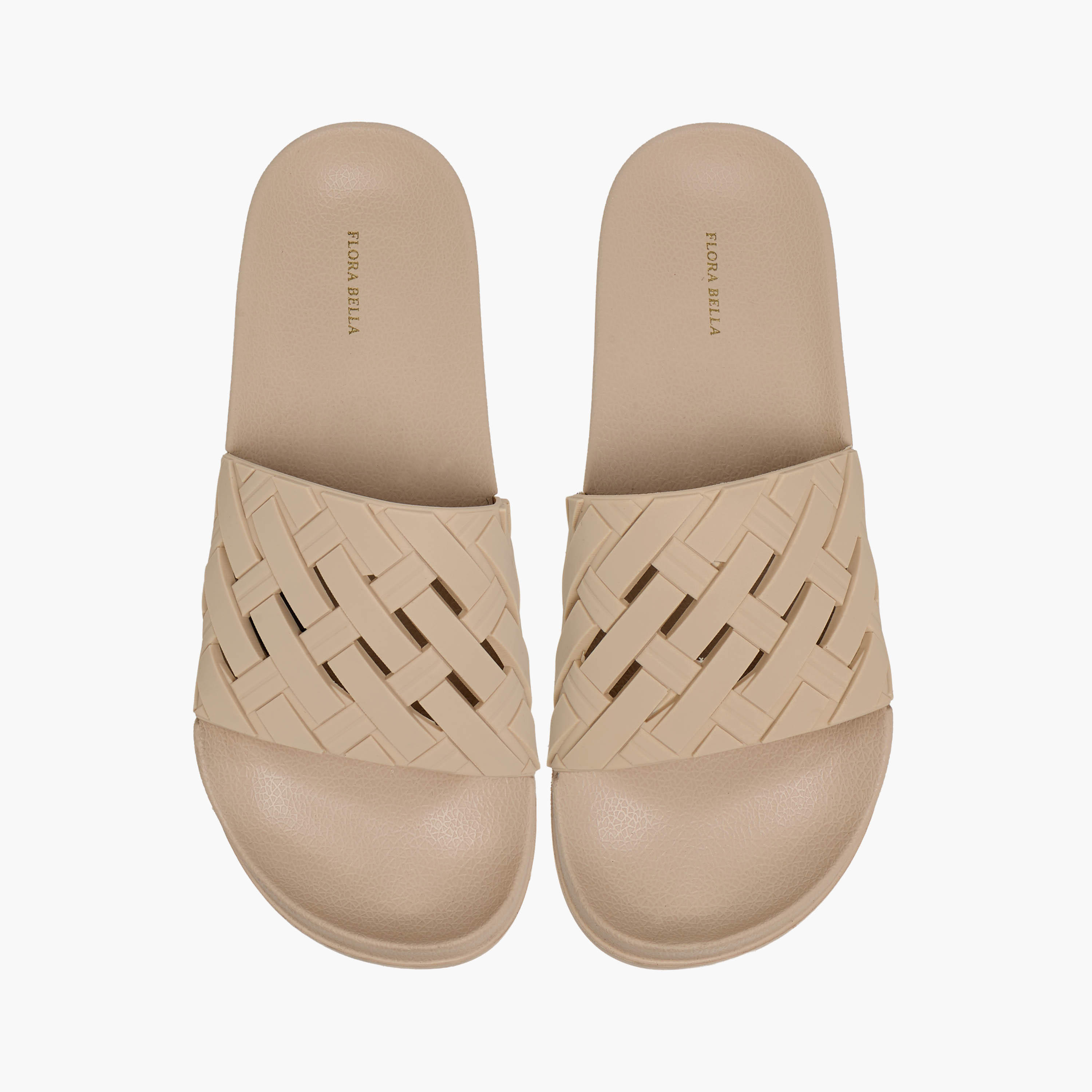 Flora Bella Women Weave Textured Slides-women-shoes-flipflopsandslides-image-1