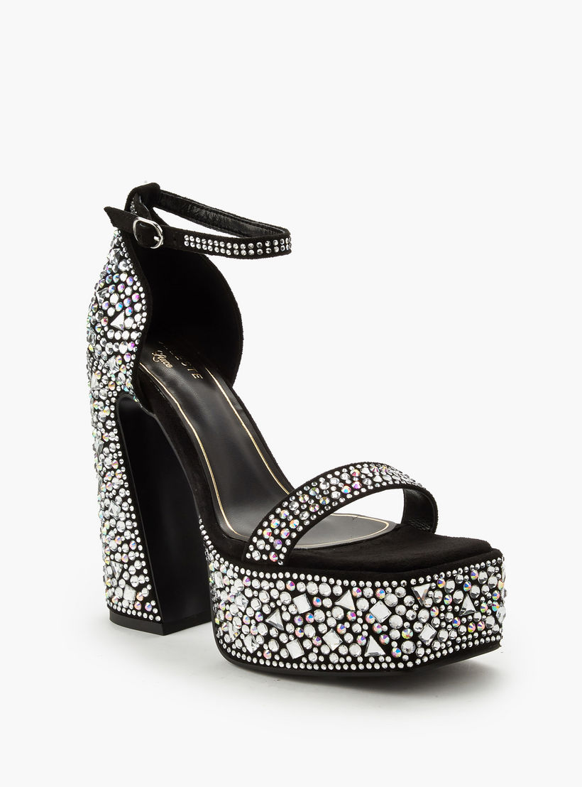 Celeste Women Studded Block Heel Sandals-women-shoes-sandals-heeled-image-3