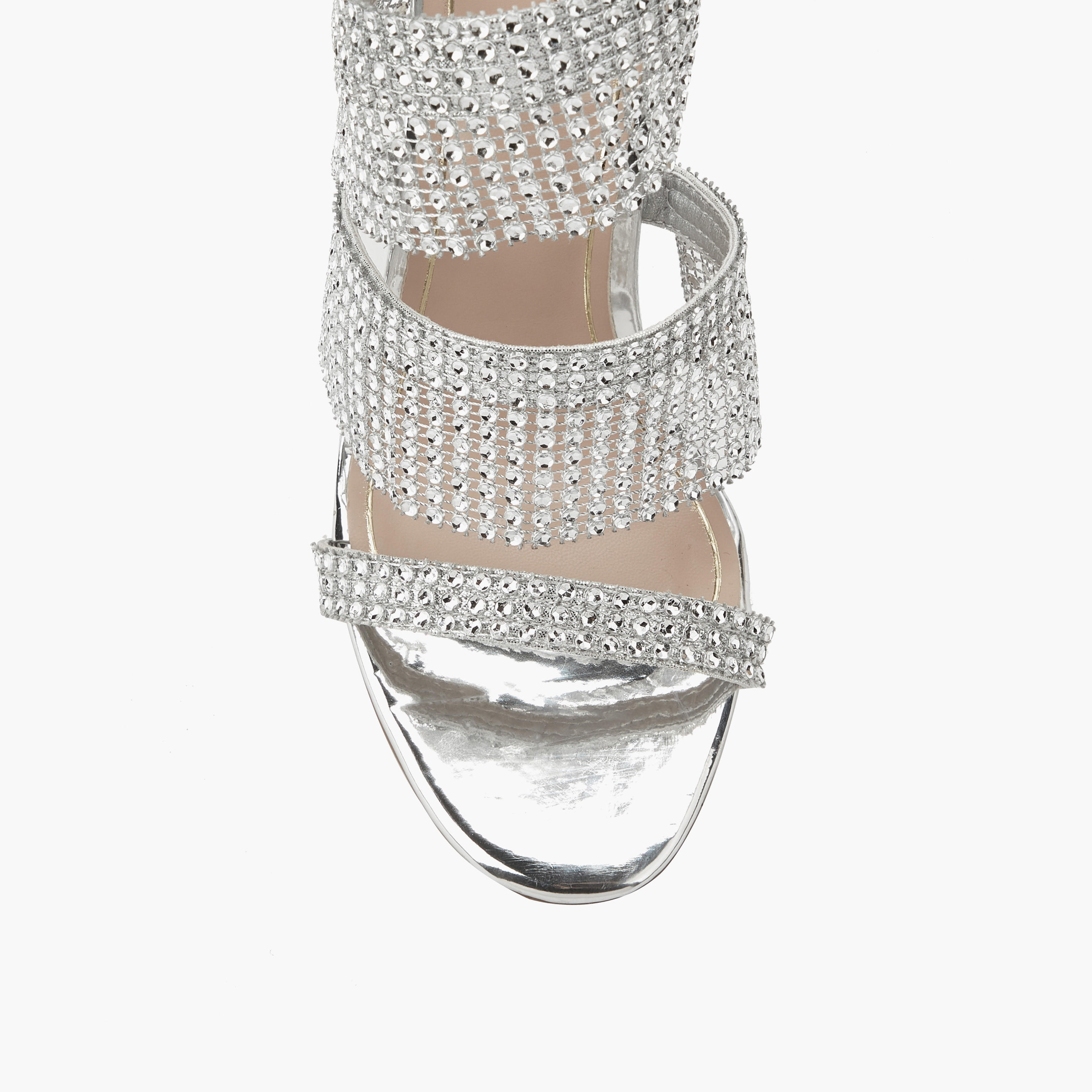 صندل بتفاصيل أحزمة مرصّعة للنساء من سيليست-women-shoes-sandals-heeled-image-3