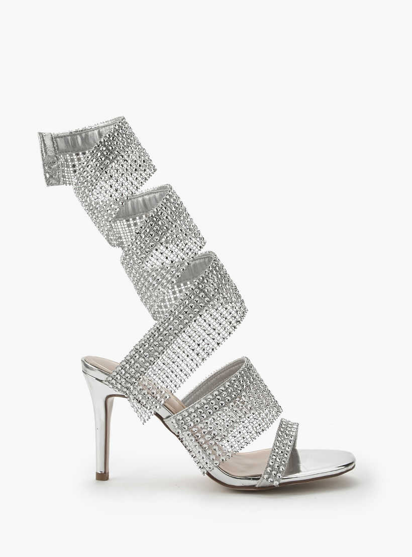صندل بتفاصيل أحزمة مرصّعة للنساء من سيليست-women-shoes-sandals-heeled-image-6