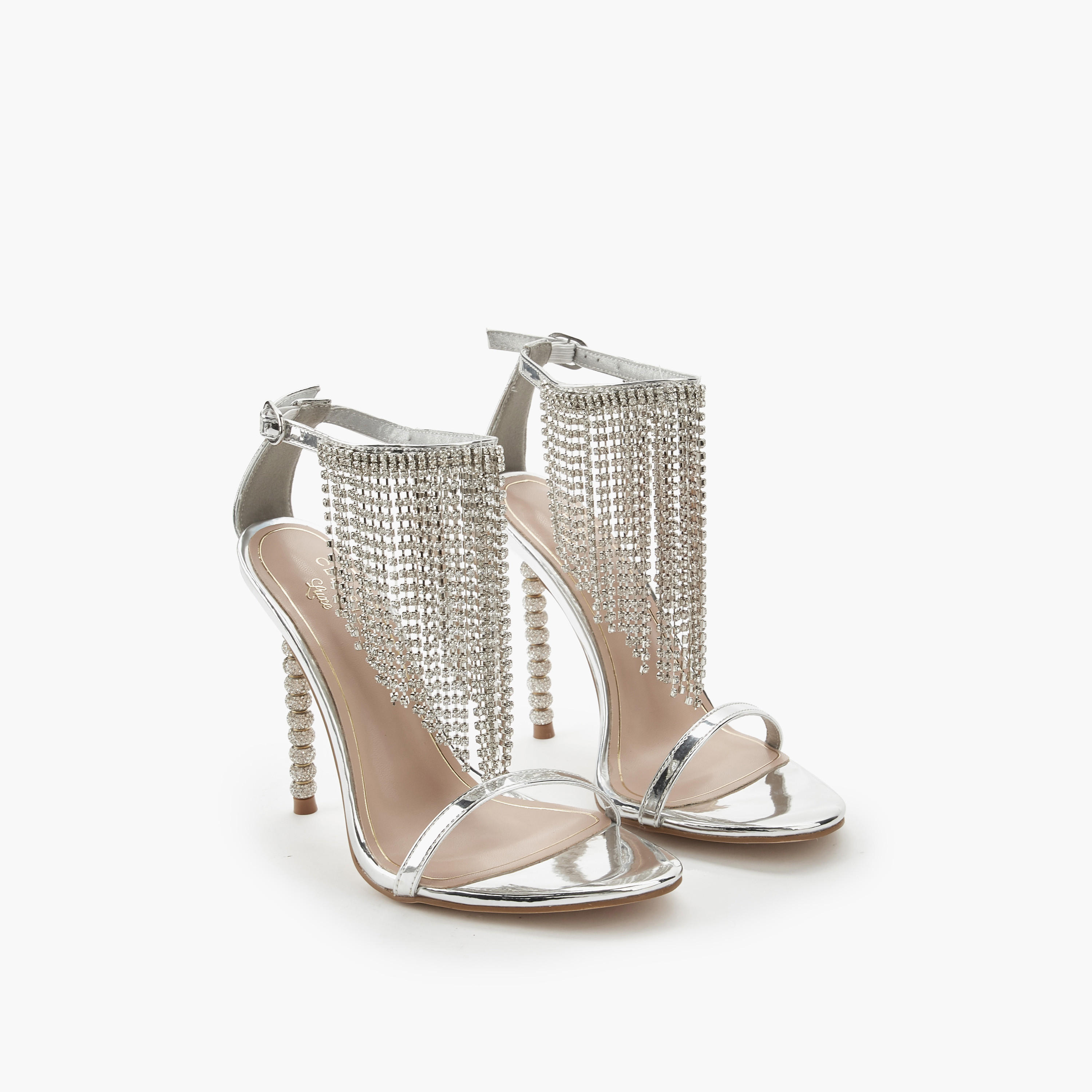 Celeste Women Embellished Ankle Strap Sandals-women-shoes-sandals-heeled-image-1