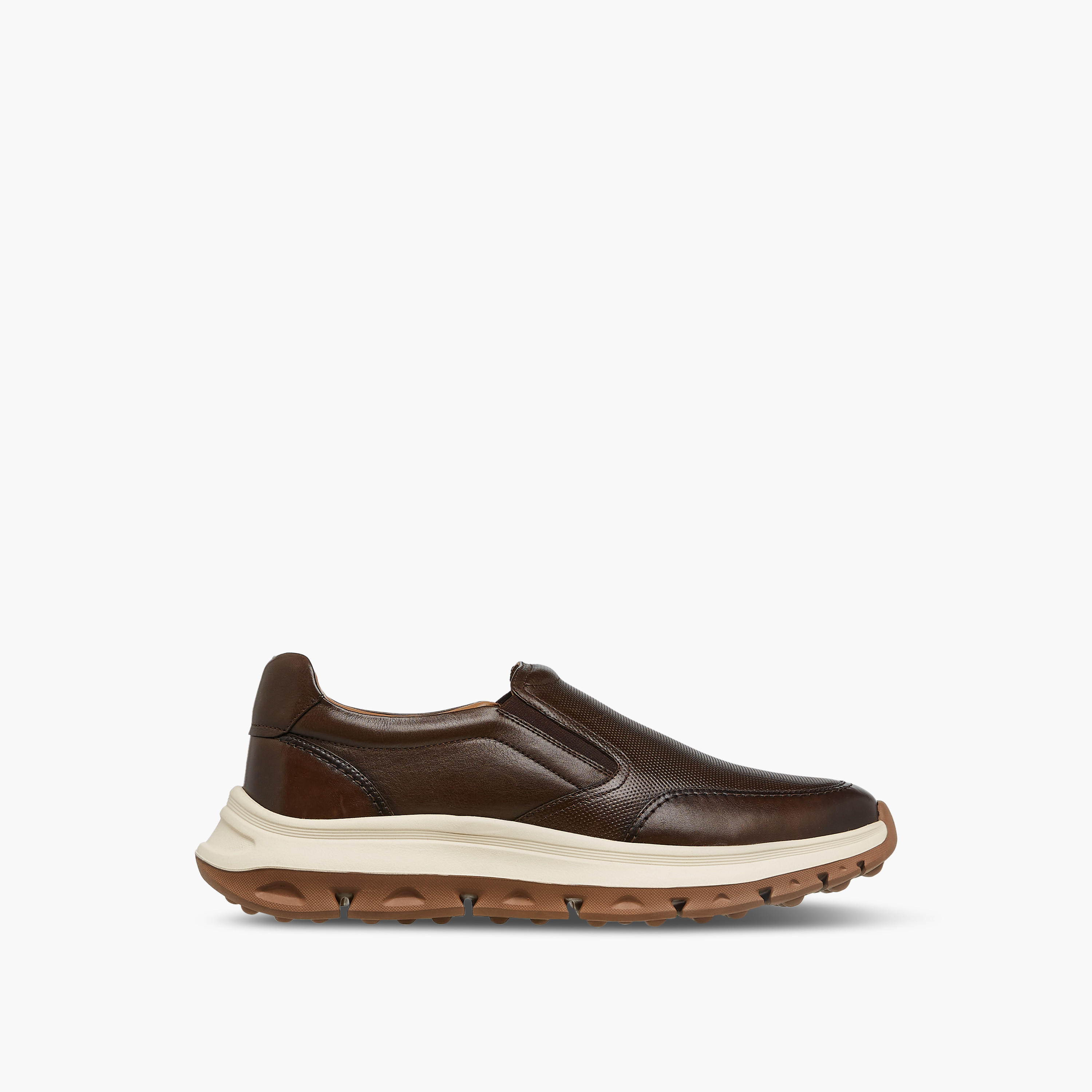 Duchini Men Textured Slip-On Leather Loafers-men-shoes-loafersandmoccasins-image-3