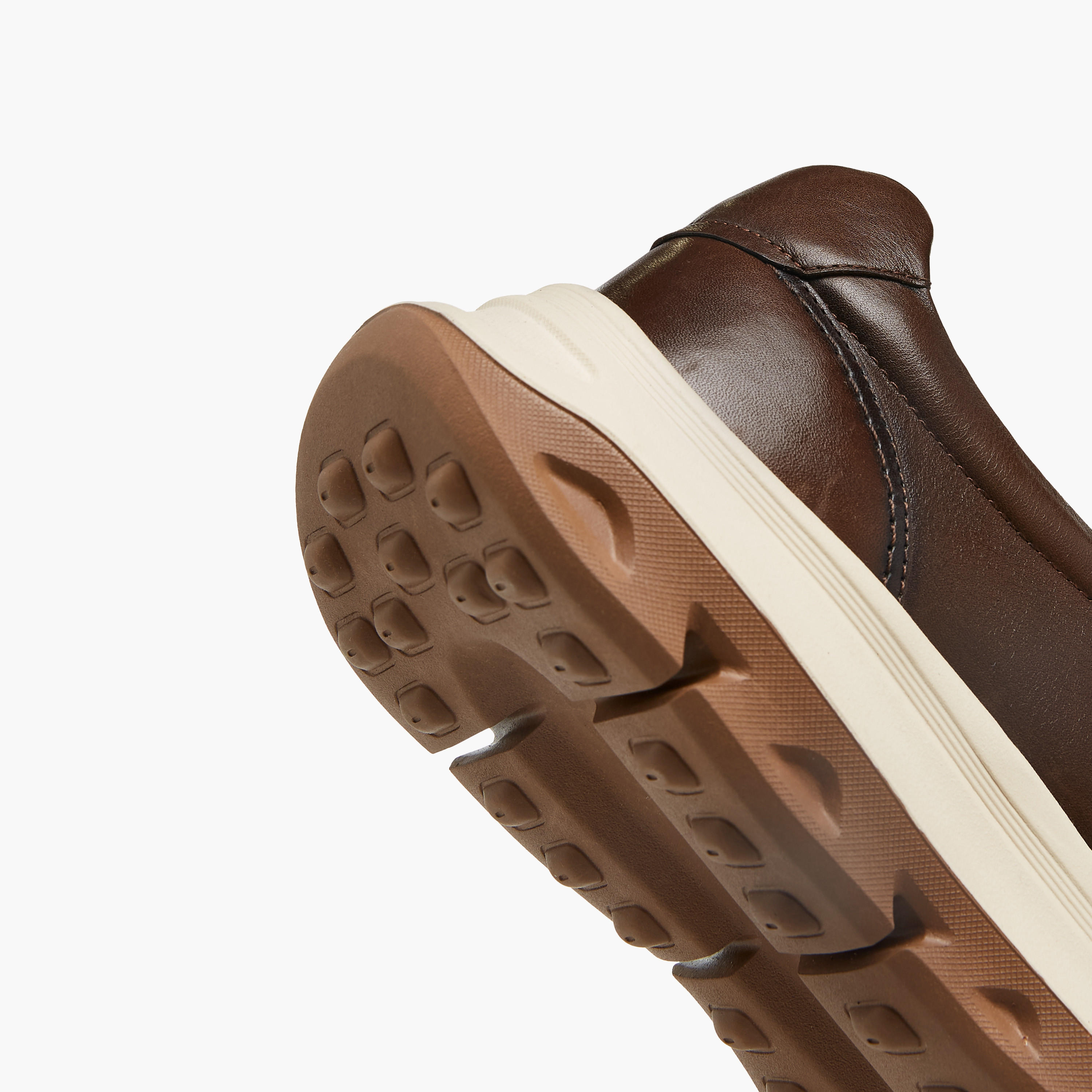 Duchini Men Textured Slip-On Leather Loafers-men-shoes-loafersandmoccasins-image-5