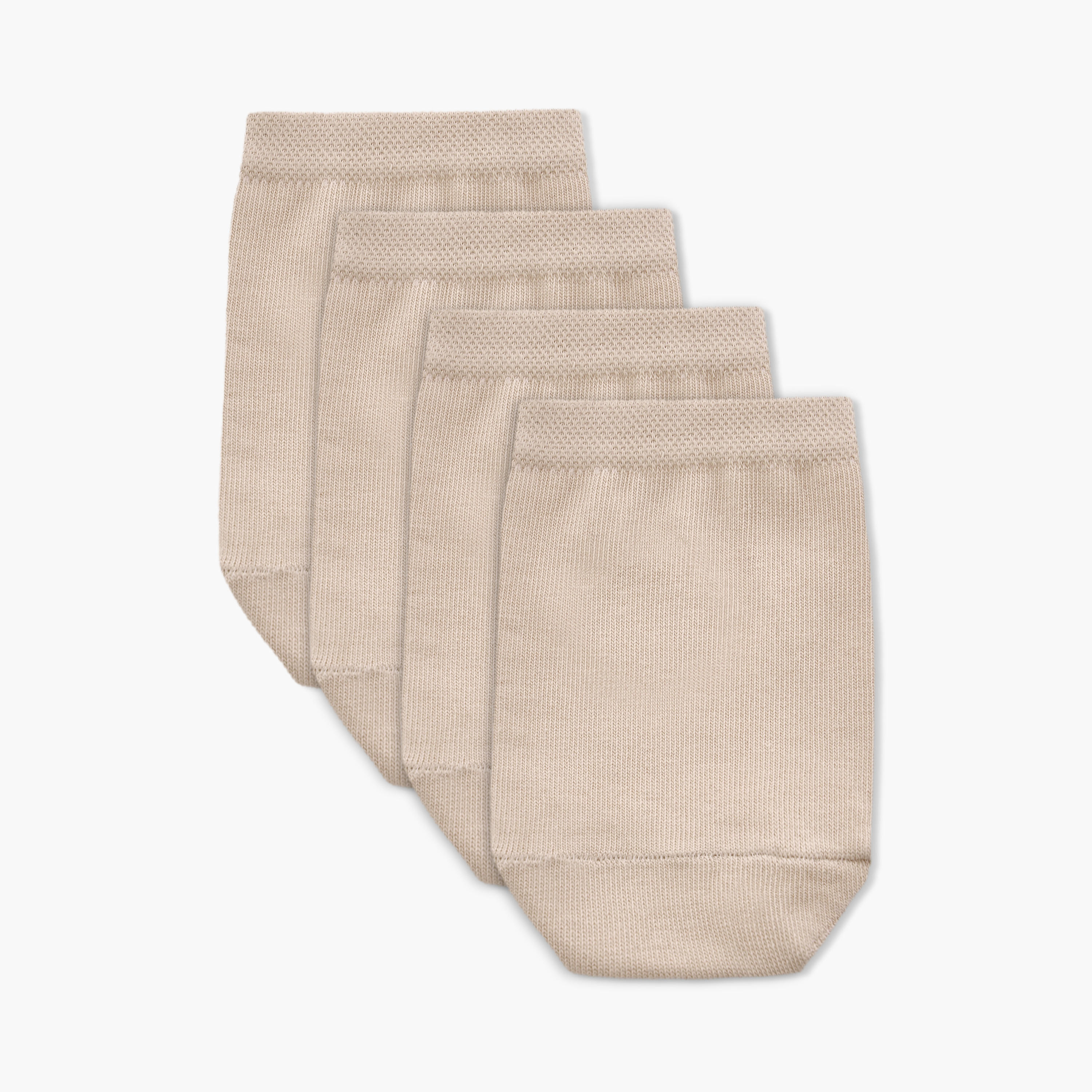 Celeste Floral Textured No Show Socks - Set of 3-women-socksandstockings-image-1