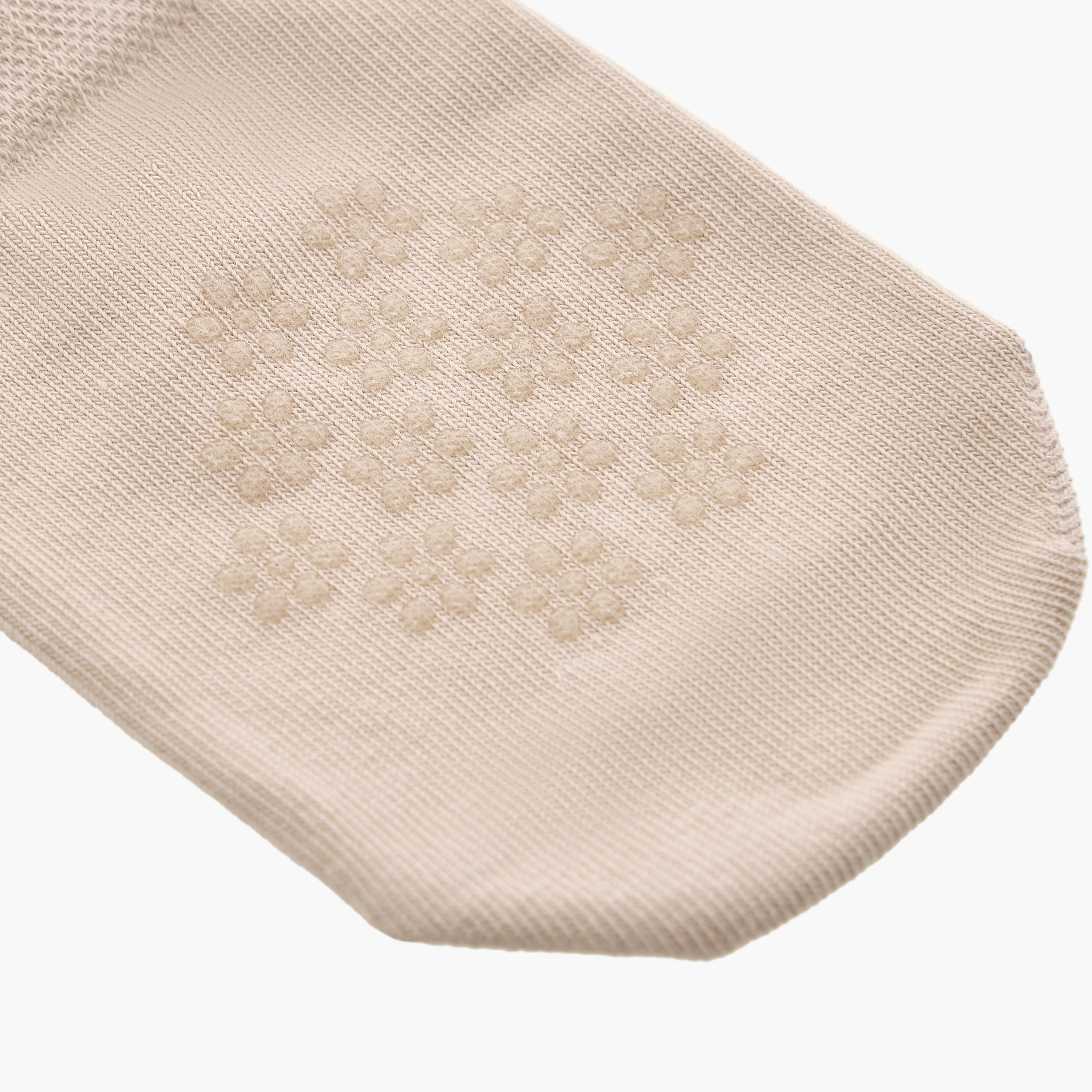 Celeste Floral Textured No Show Socks - Set of 3-women-socksandstockings-image-3