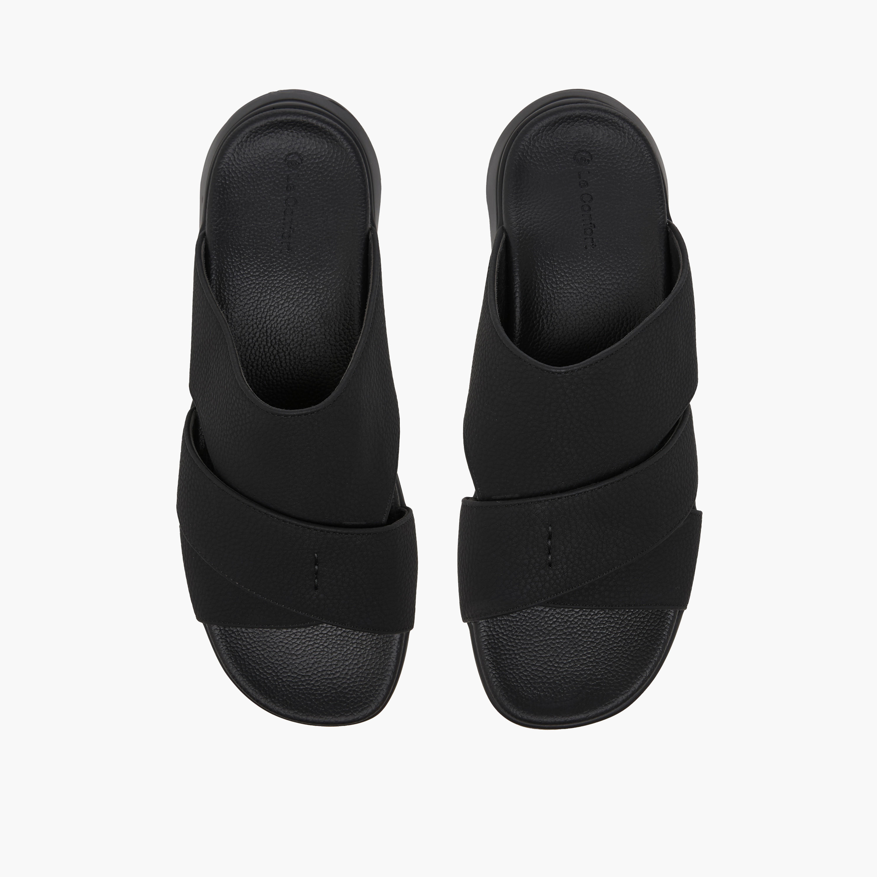 Le Confort Men Cross Strap Comfort Sandals-men-shoes-sandals-image-1
