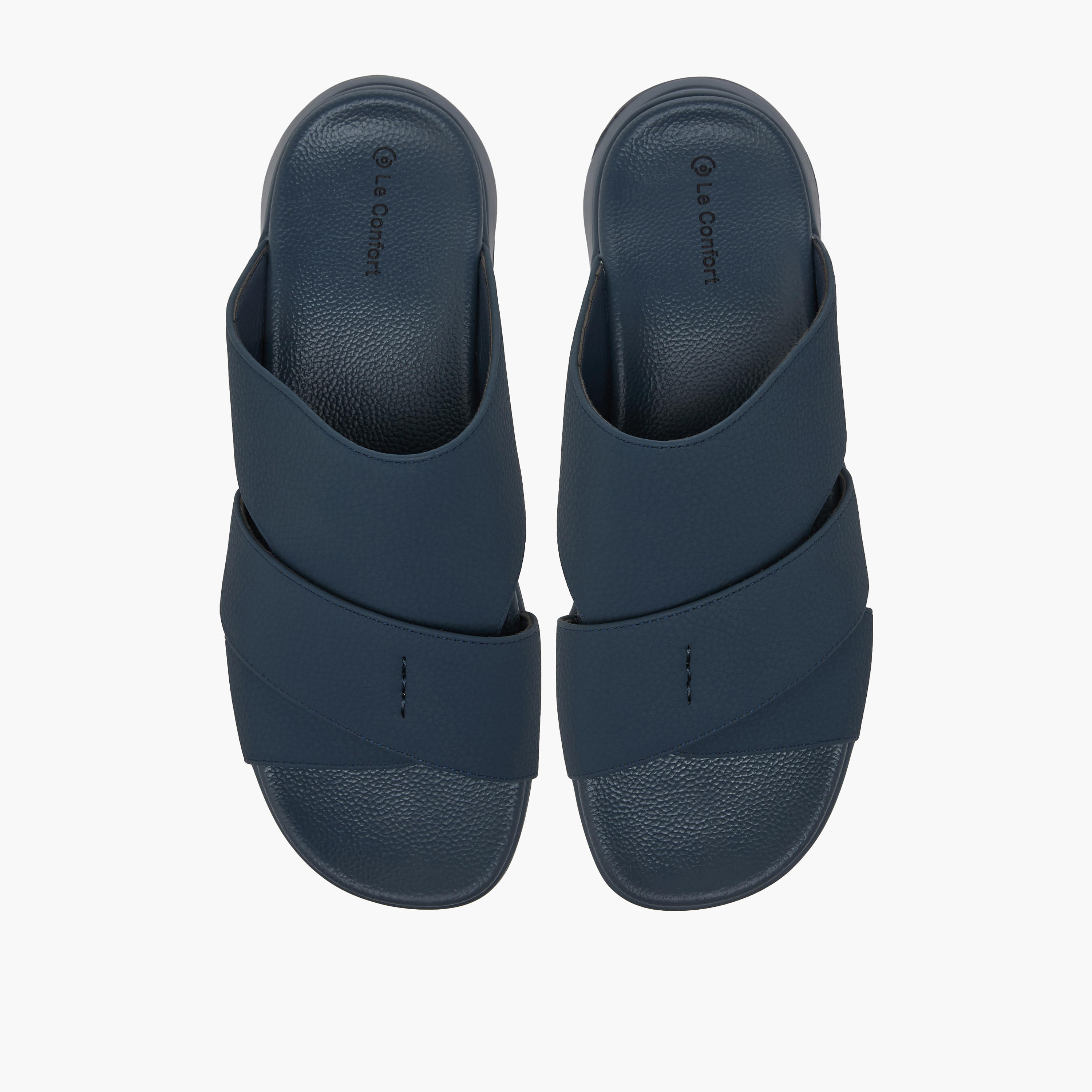 صندل مريح بحزام متقاطع للرجال من لو كونفورت-men-shoes-sandals-image-1