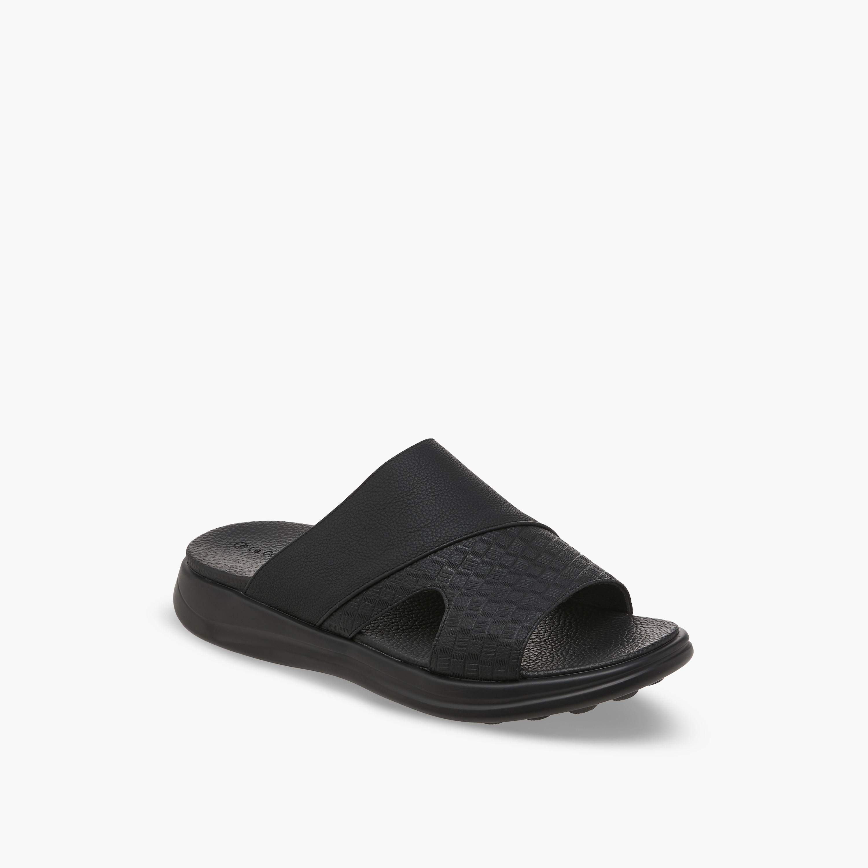 Le Confort Men Textured Comfort Sandals-men-shoes-sandals-image-2