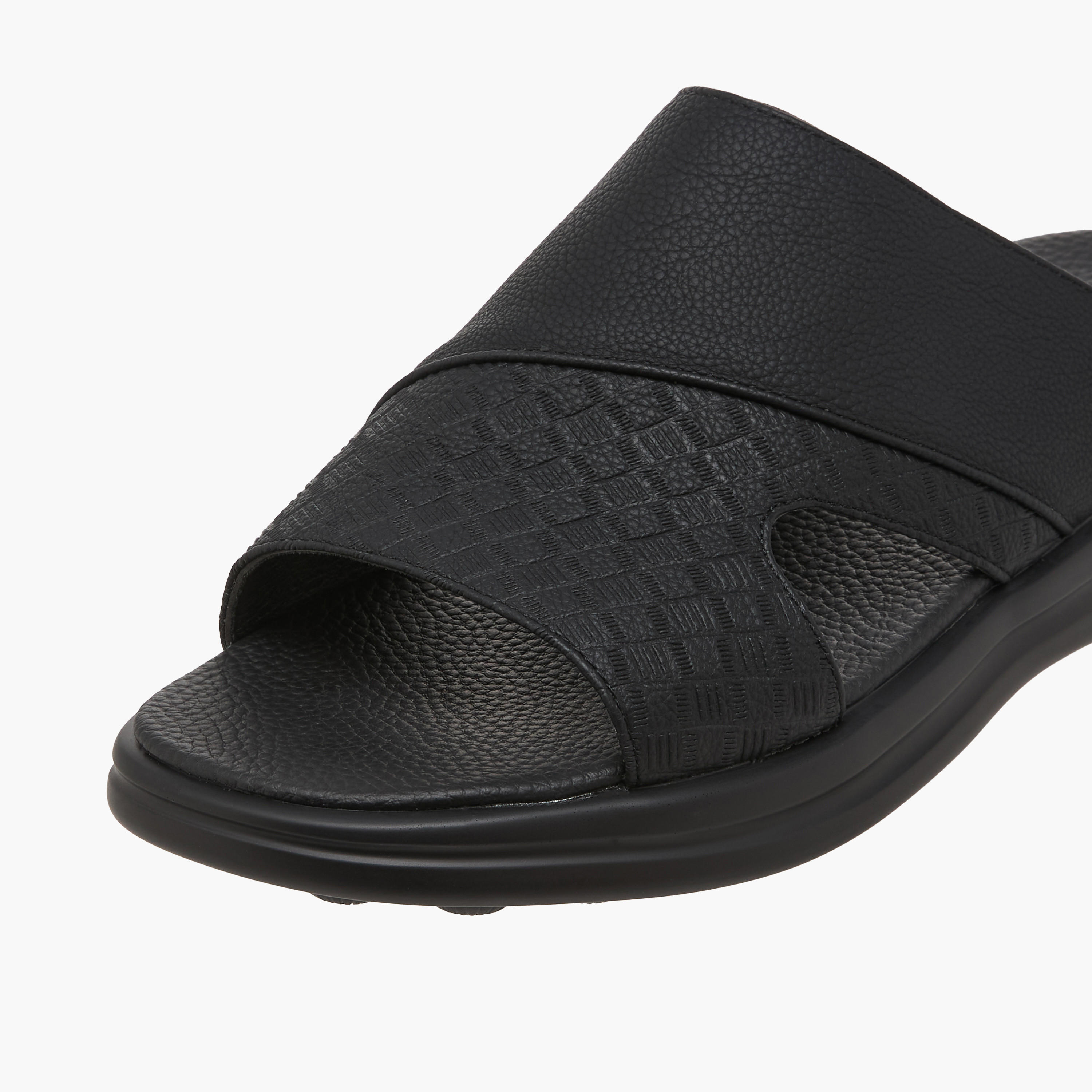 Le Confort Men Textured Comfort Sandals-men-shoes-sandals-image-4