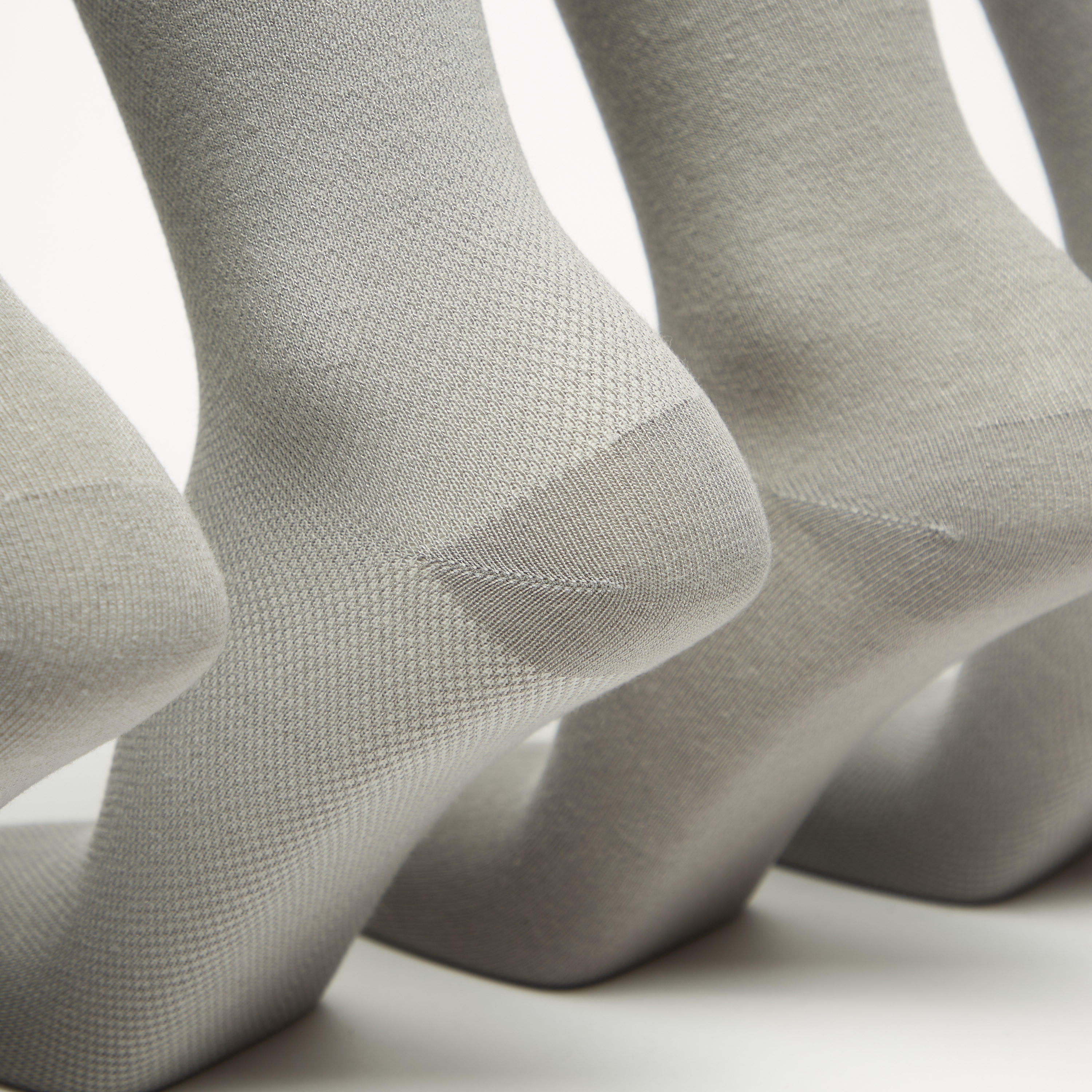 Duchini Solid Crew Length Socks - Set of 5-men-socks-image-2