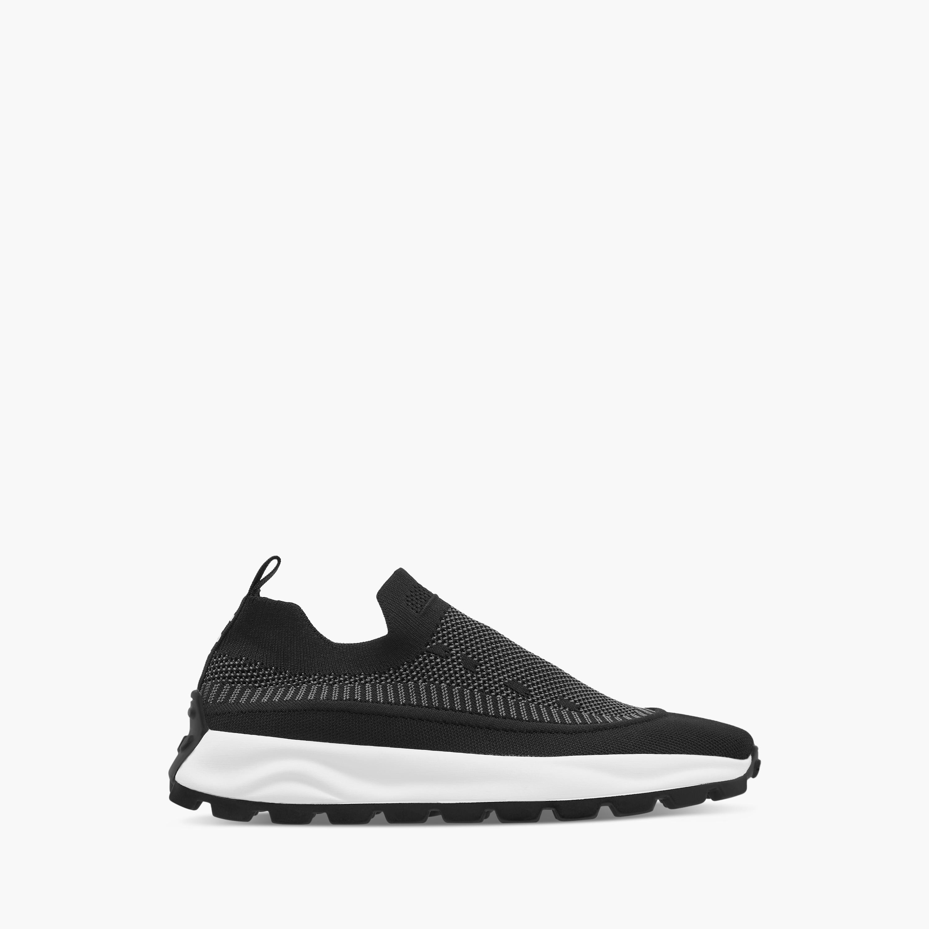 Lee Cooper Men's Textured Slip-On Sneakers with Pull Tabs-men-shoes-sneakers-image-3