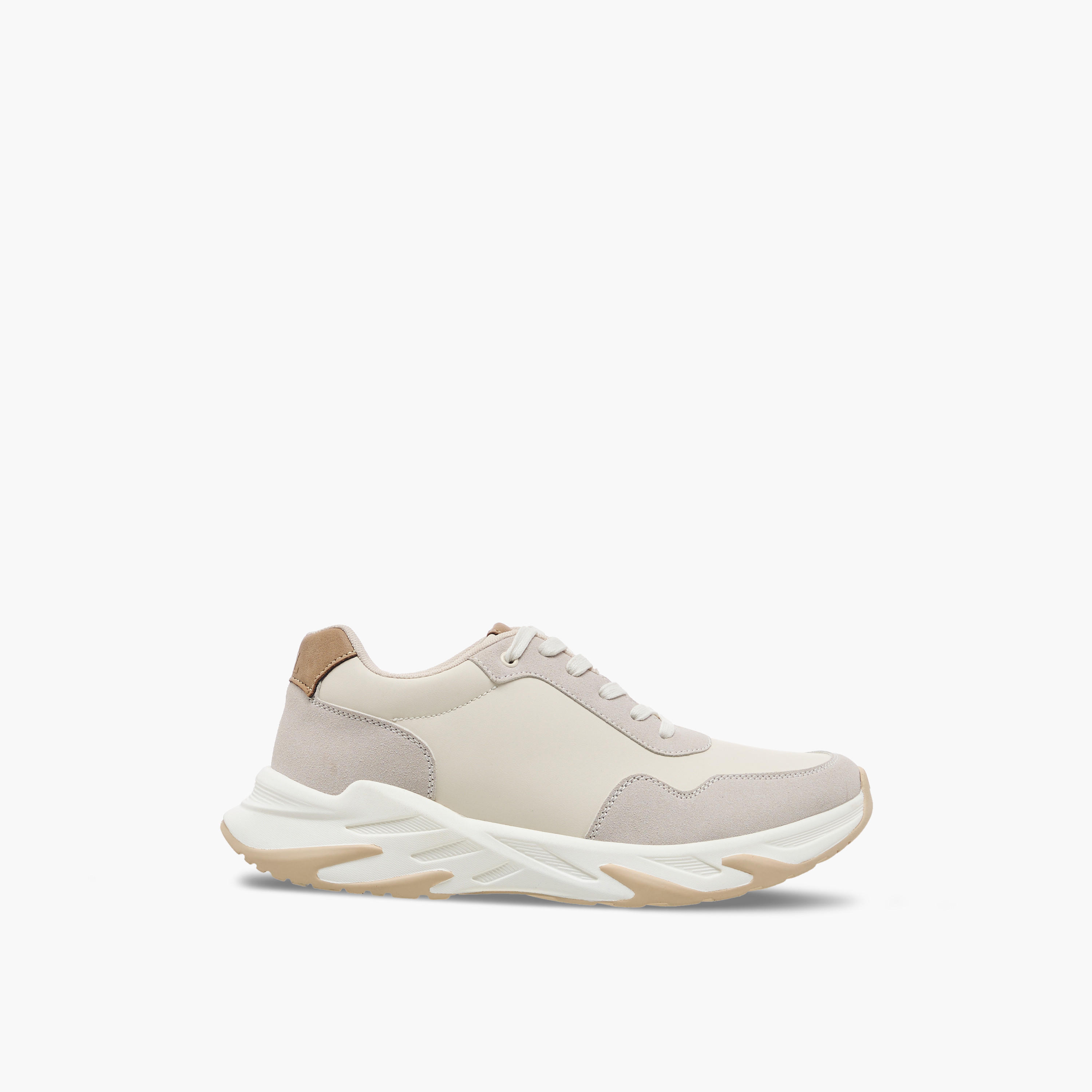 LBL by Shoexpress Panelled Ankle Sneakers with Lace-Up Closure-men-shoes-sneakers-image-3