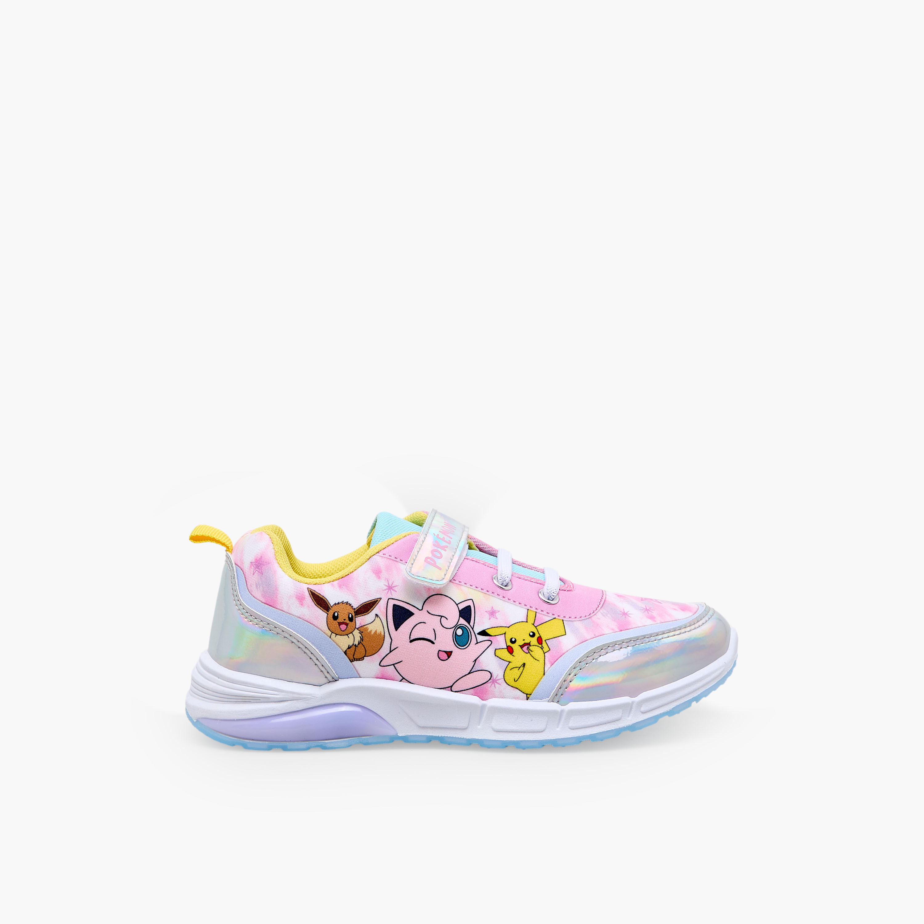 حذاء سنيكرز للكاحل بطبعات للبنات من بوكيمون-girls-shoes-sneakers-image-3