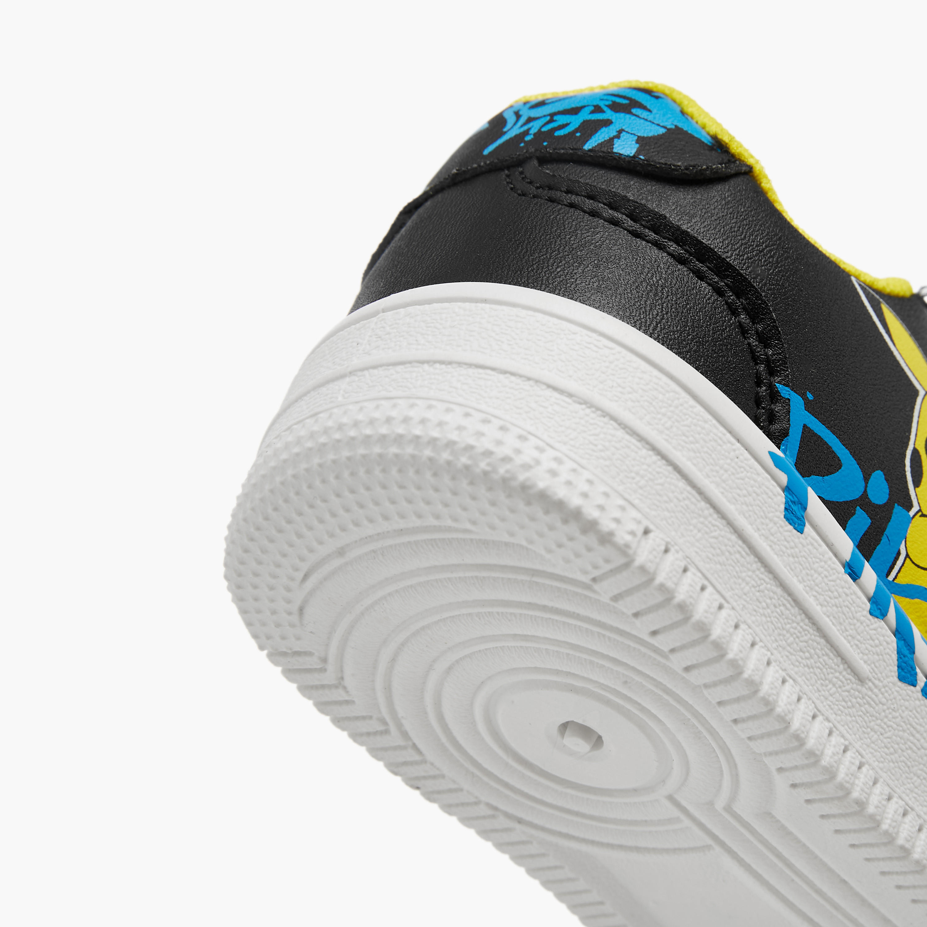Pokemon Pikachu Print Sneakers with Hook and Loop Closure-boys-shoes-sneakers-image-5