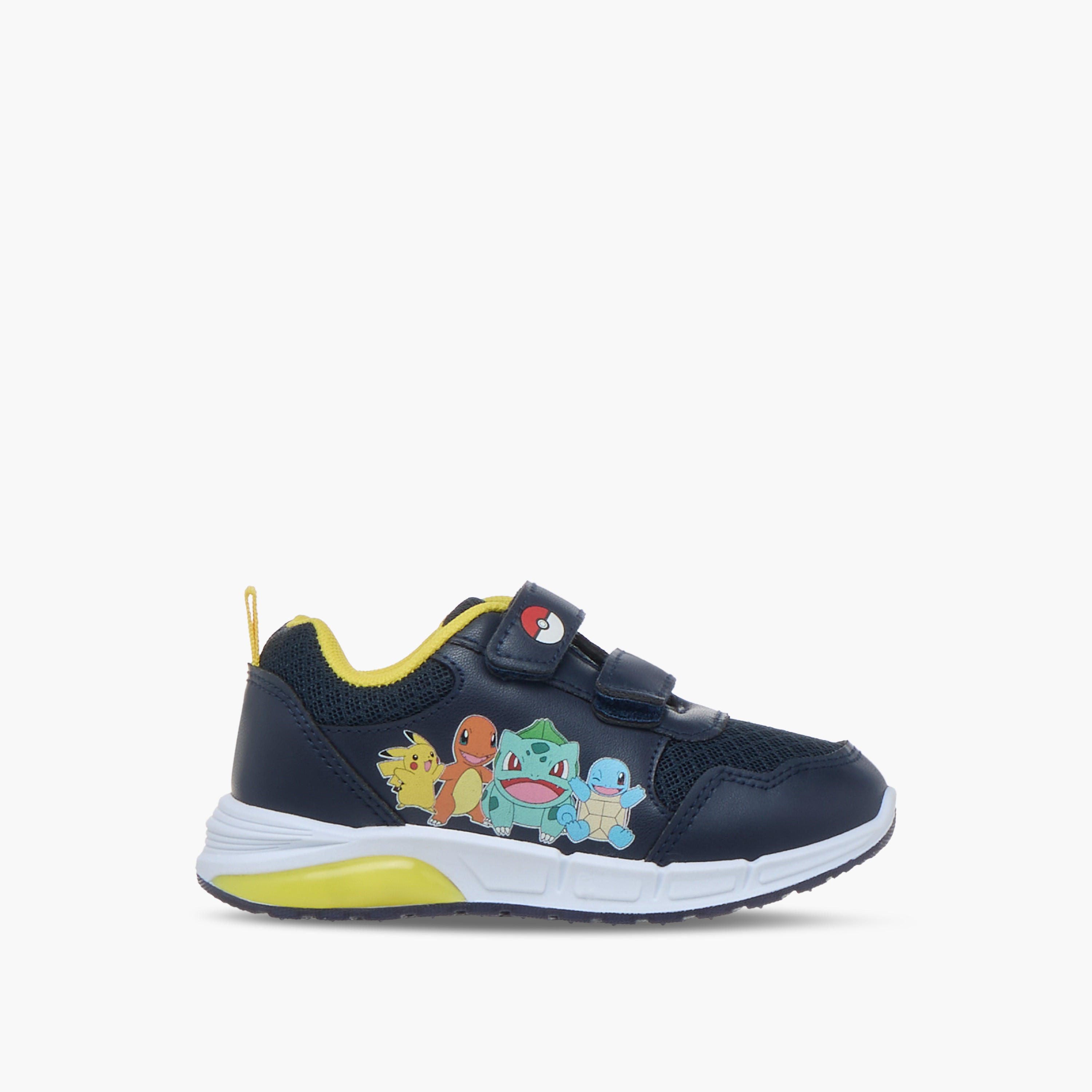Pokemon Boys Hook & Loop Light-Up Ankle Sneakers-boys-shoes-sneakers-image-3