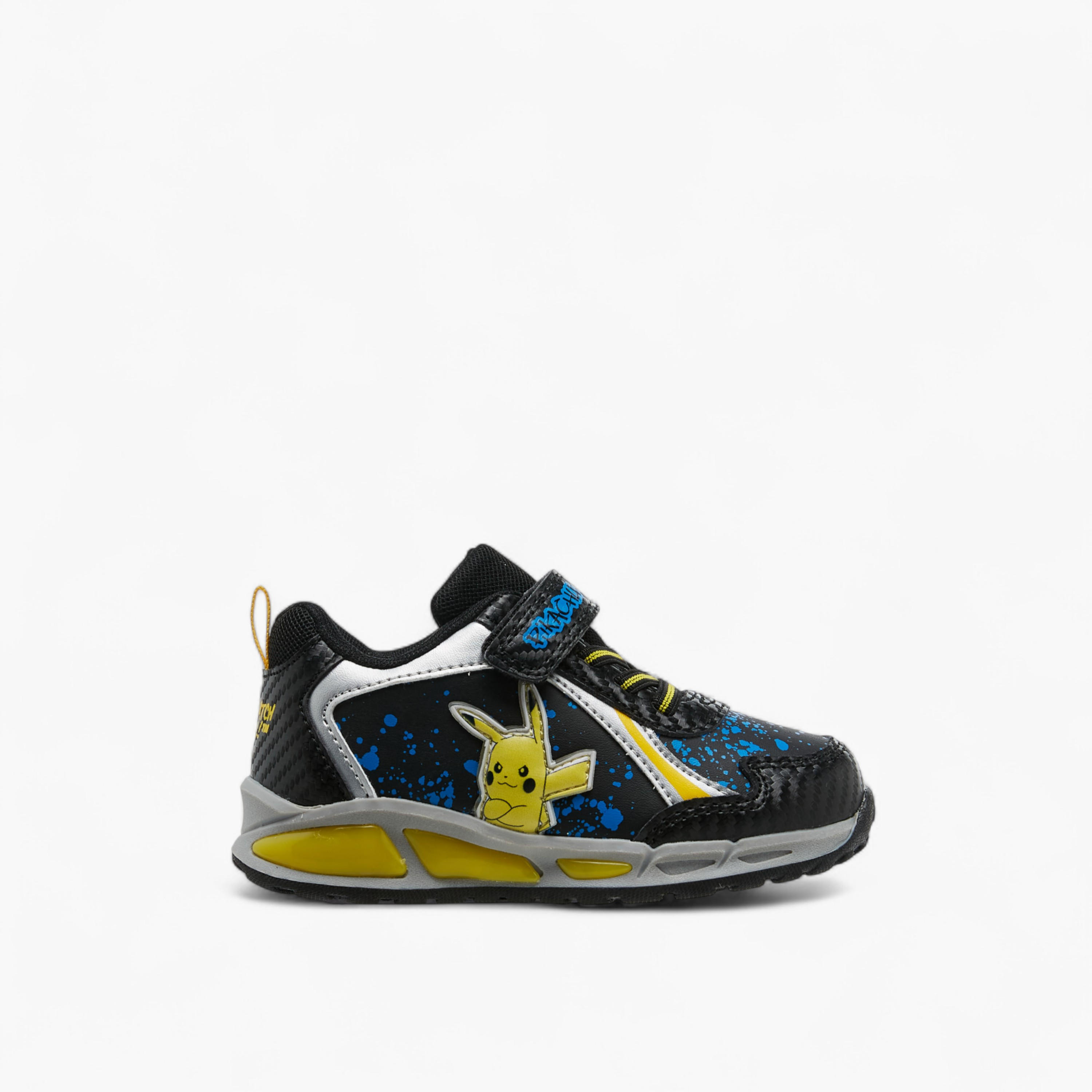 Pokemon Boys Hook & Loop Light-Up Ankle Sneakers-boys-shoes-sneakers-image-3
