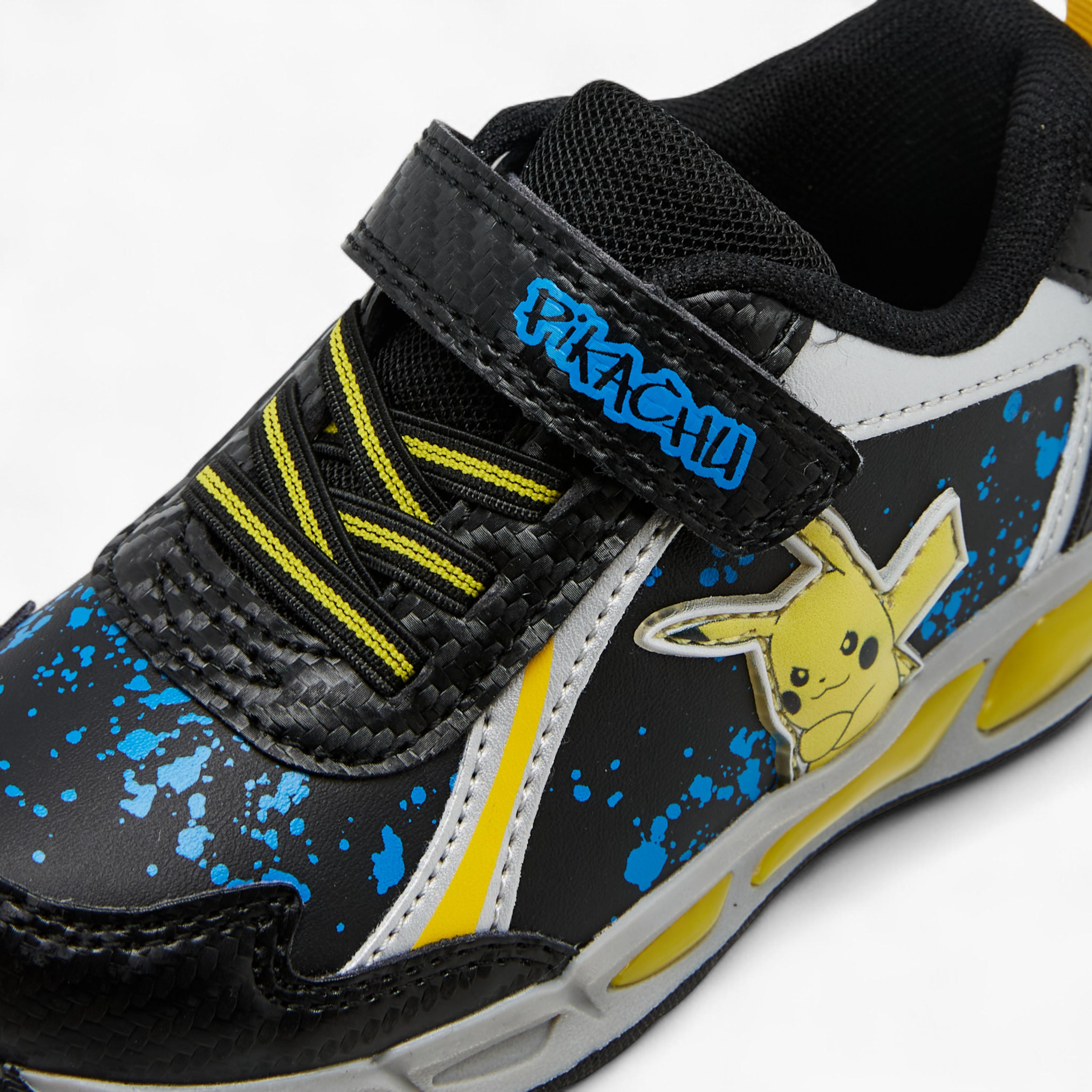 Pokemon Boys Hook & Loop Light-Up Ankle Sneakers-boys-shoes-sneakers-image-4