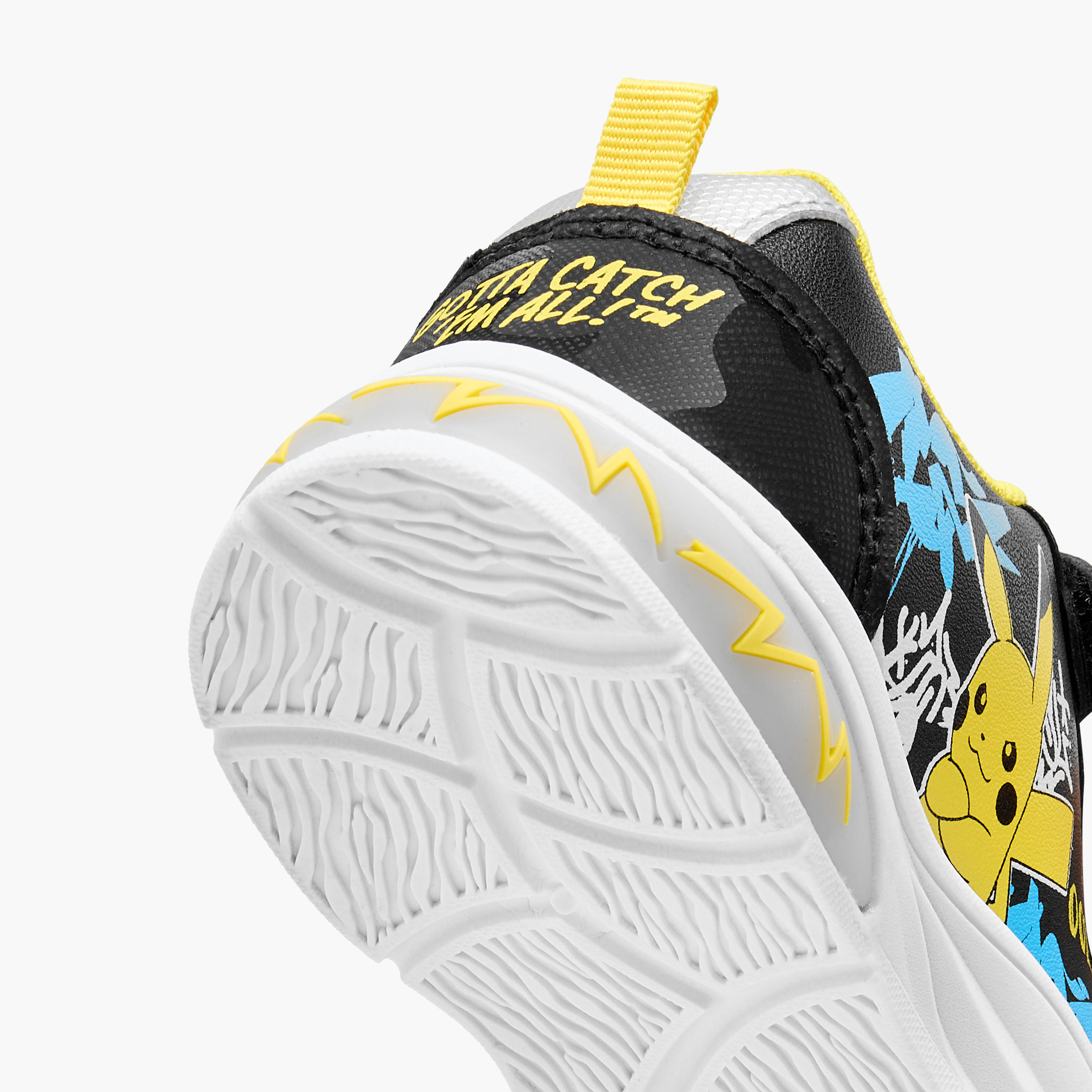 Pokemon Printed Light-Up Sneakers with Hook and Loop Closure-boys-shoes-sneakers-image-6