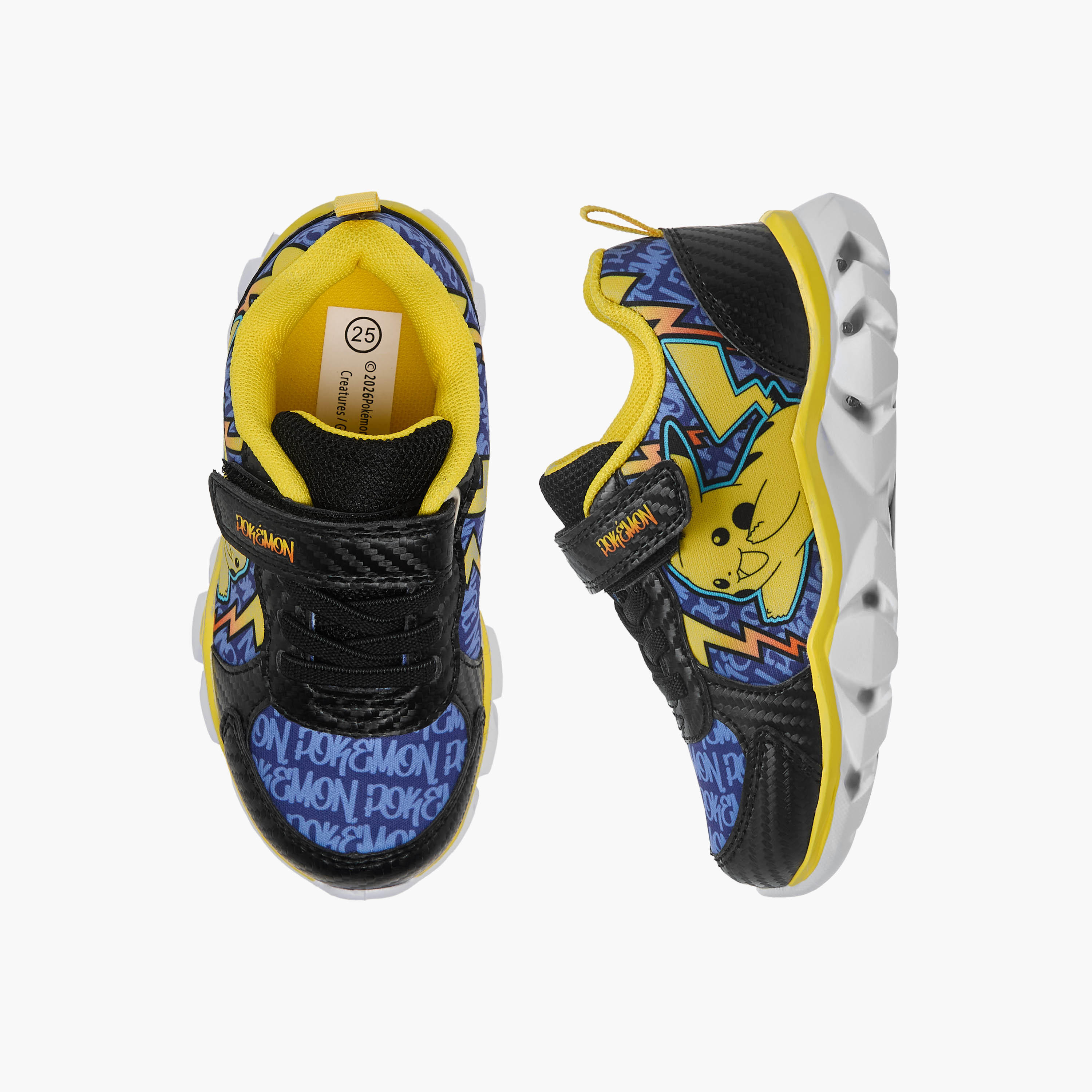 حذاء سنيكرز مضيء بتصميم بوكيمون للأولاد-boys-shoes-sneakers-image-6