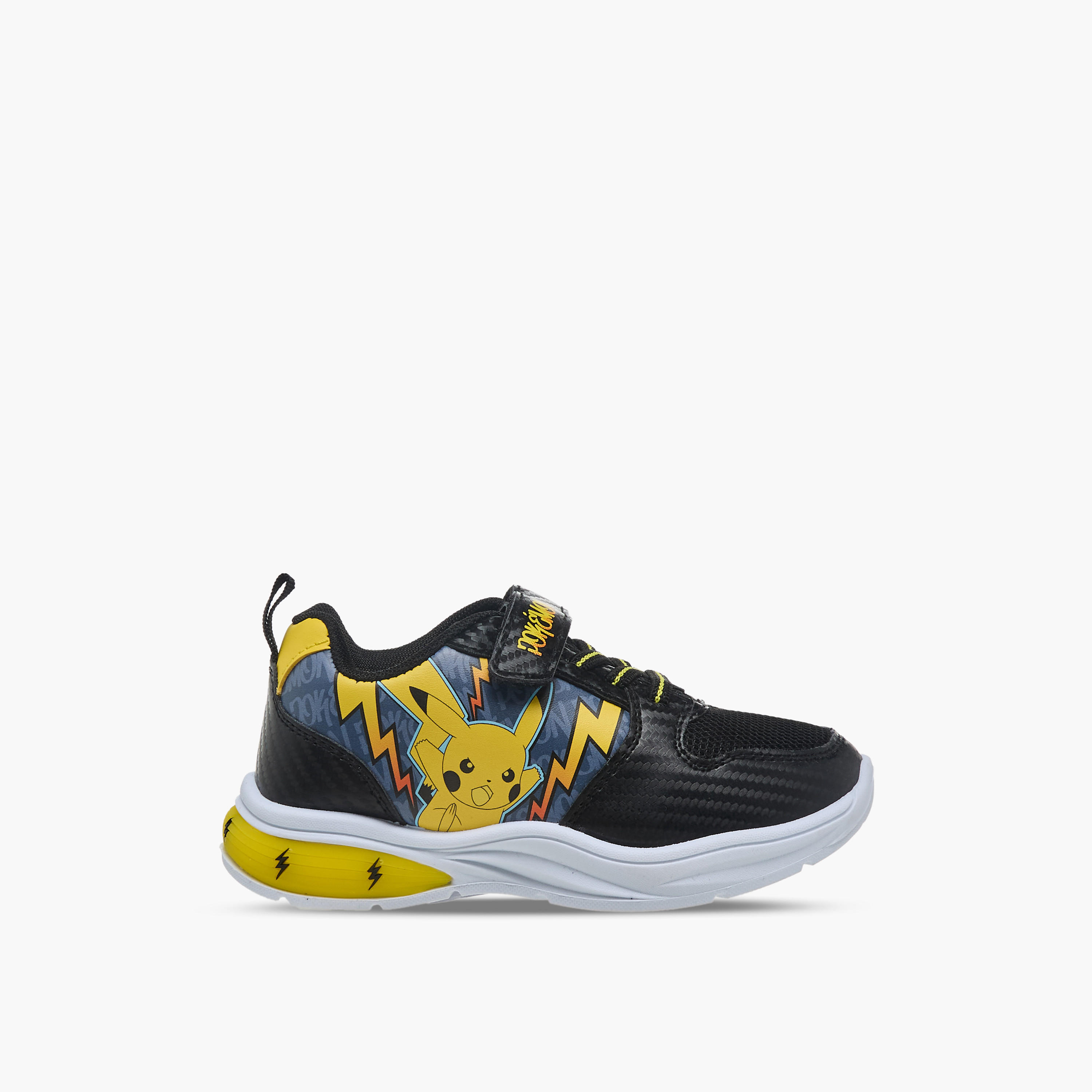 Pokemon Boys Hook & Loop Light-Up Sneakers-boys-shoes-sneakers-image-3