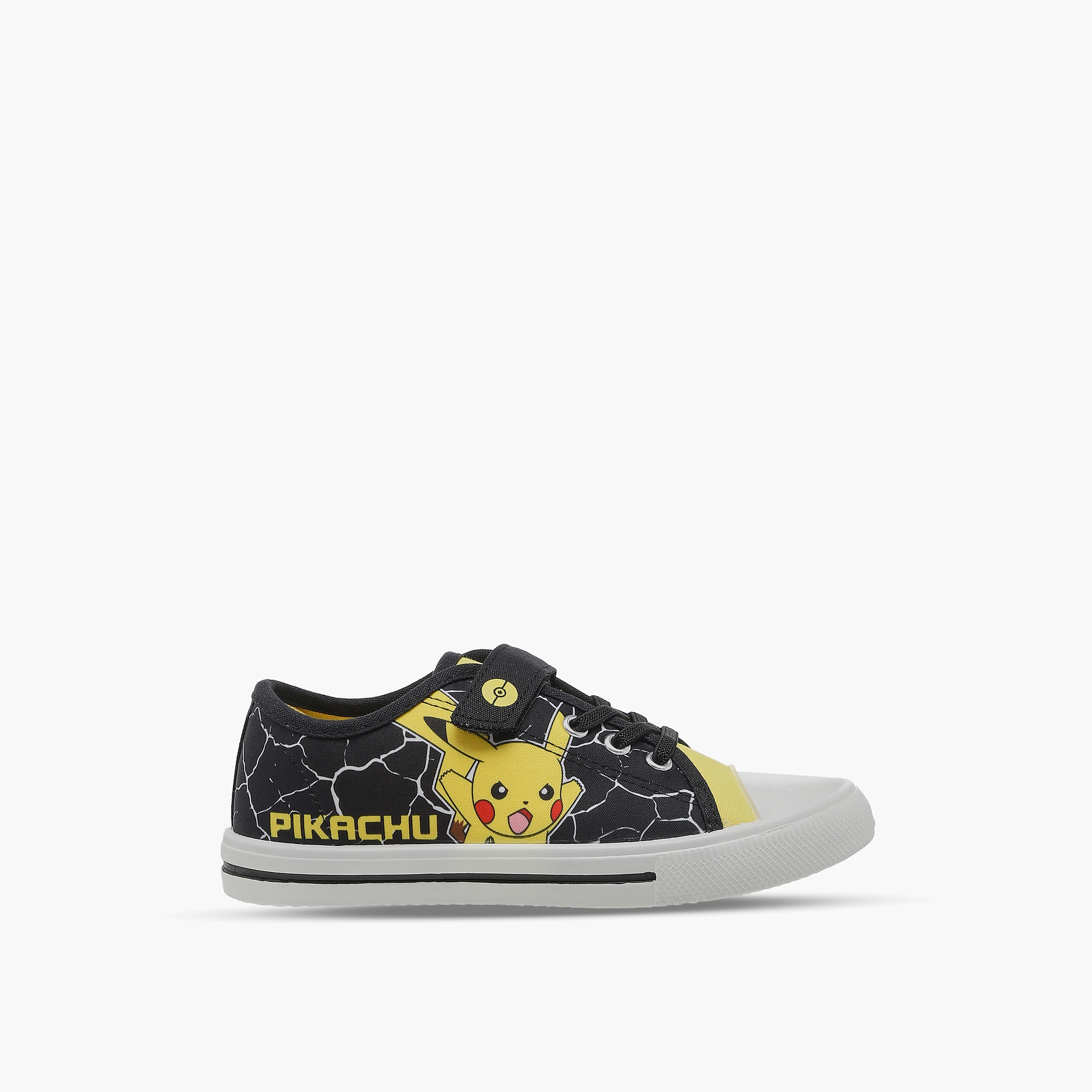 Pokemon Boys Hook & Loop Ankle Sneakers-boys-shoes-sneakers-image-3
