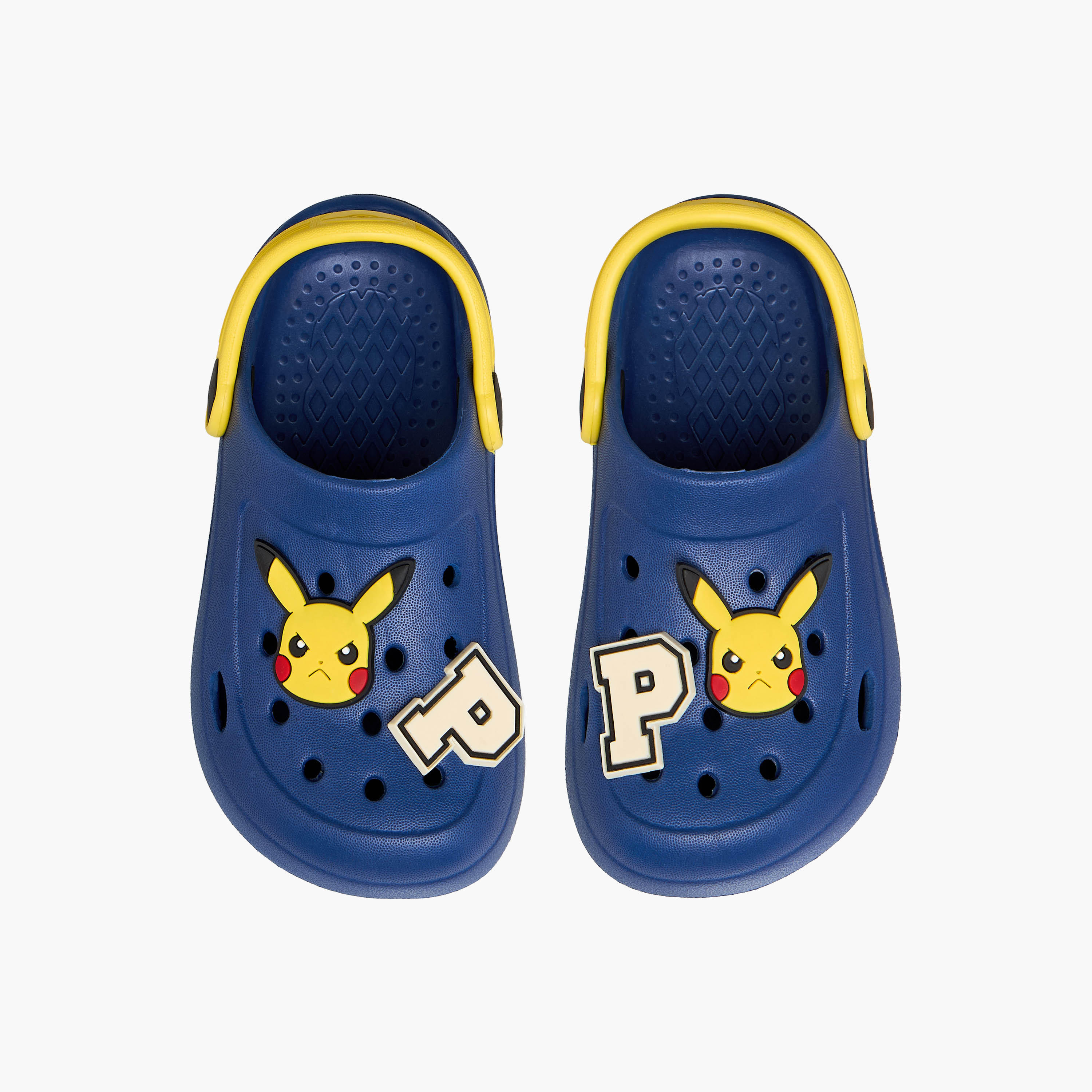 Pokemon Boys Pikachu Charm Detail Clog Sandals-boys-shoes-sandals-image-1