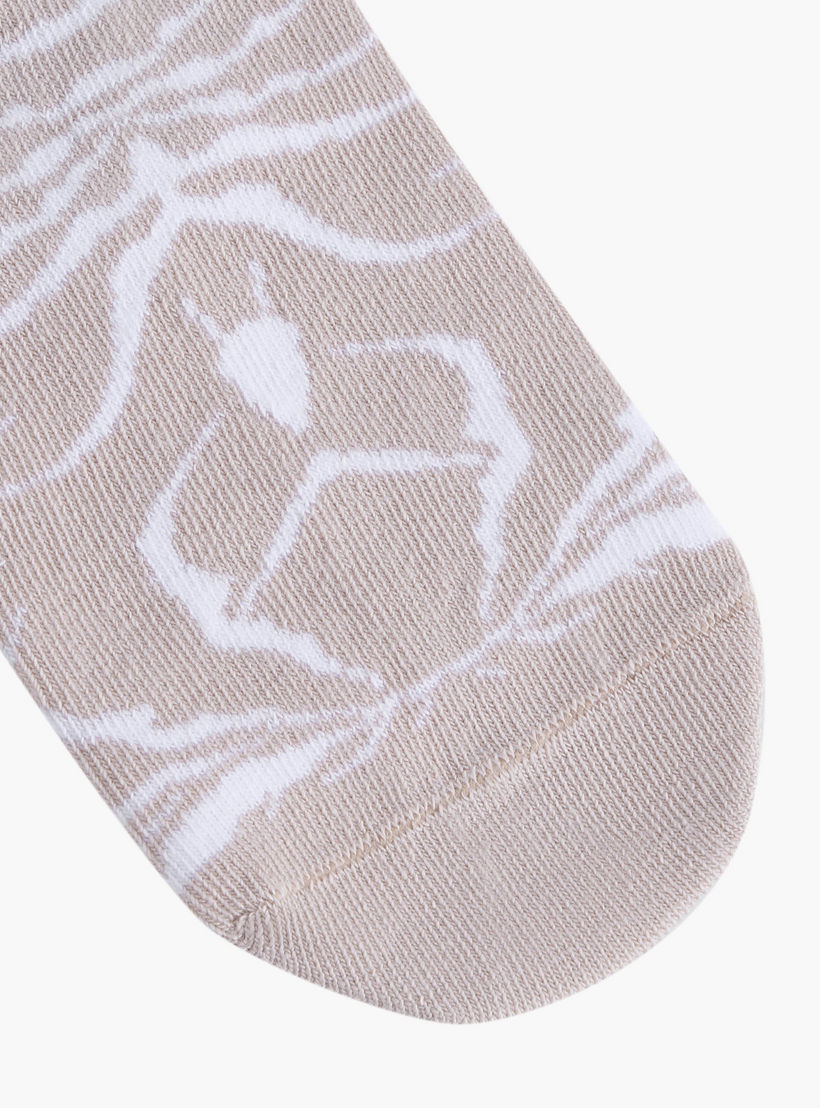 Celeste Printed Ankle Length Socks - Set of 5-women-socksandstockings-image-3
