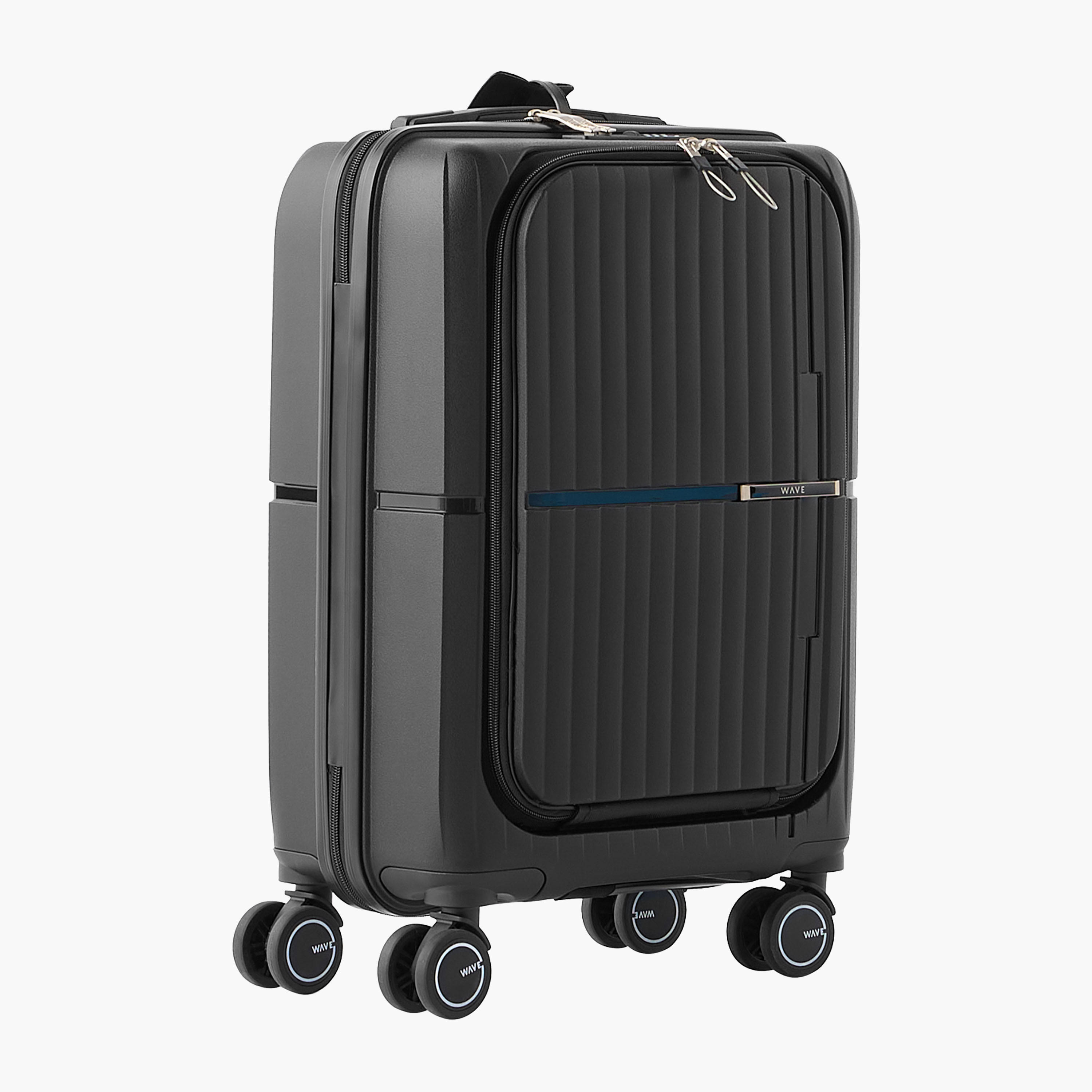 WAVE Solid Hardcase Trolley Bag with Retractable Handle - Set of 3-travel-luggagesandbags-luggage-image-15