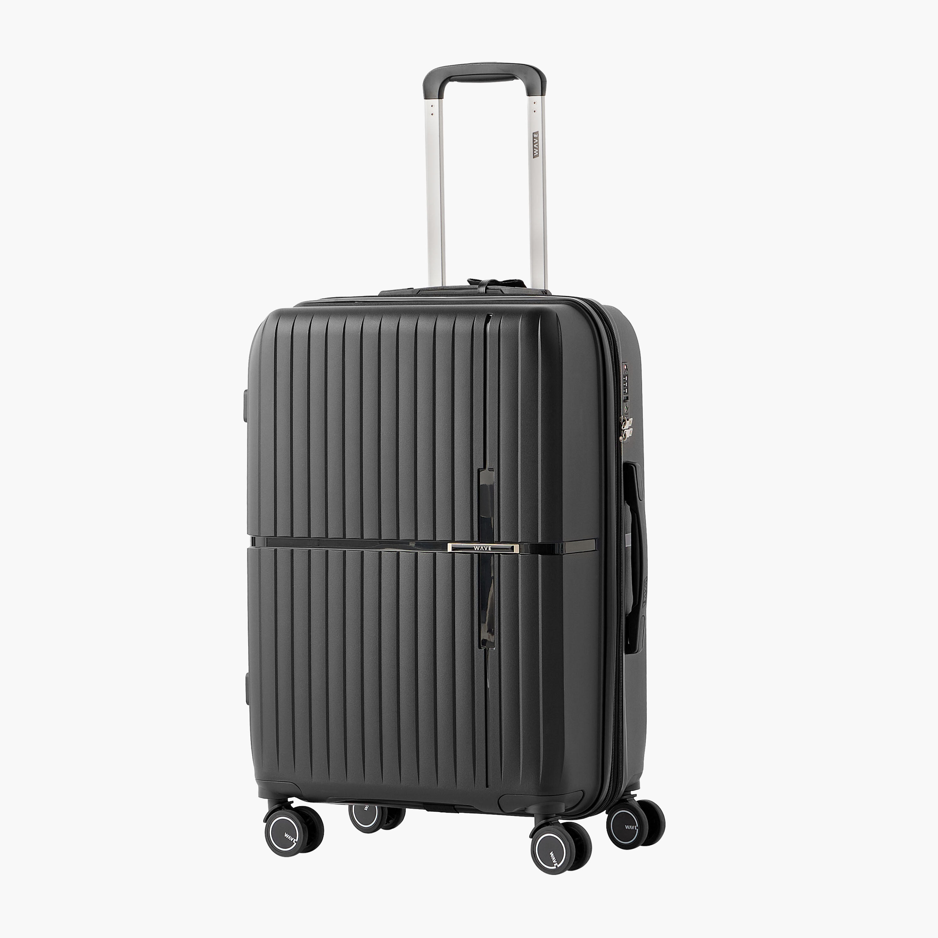 WAVE Solid Hardcase Trolley Bag with Retractable Handle - Set of 3-travel-luggagesandbags-luggage-image-3