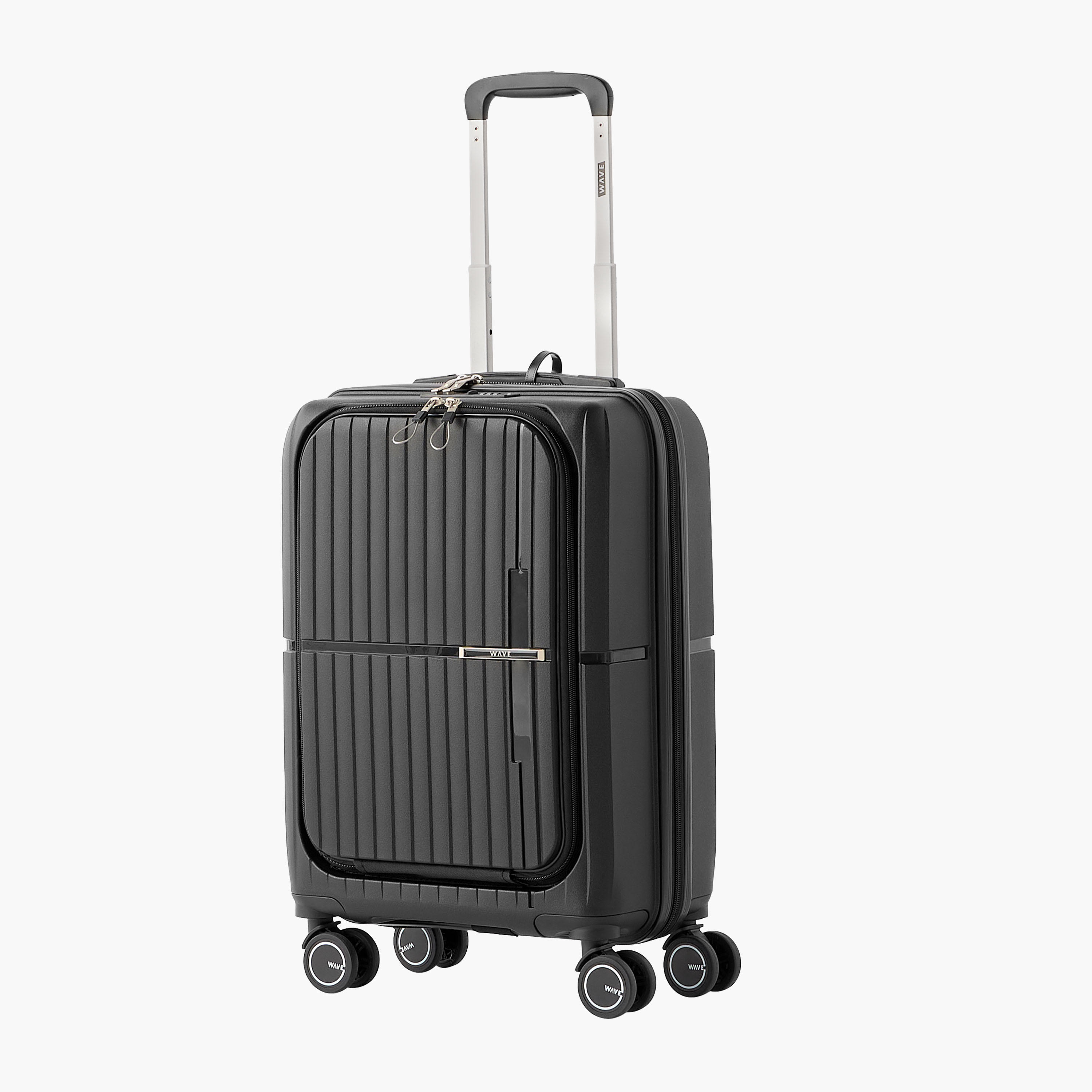 WAVE Solid Hardcase Trolley Bag with Retractable Handle - Set of 3-travel-luggagesandbags-luggage-image-4