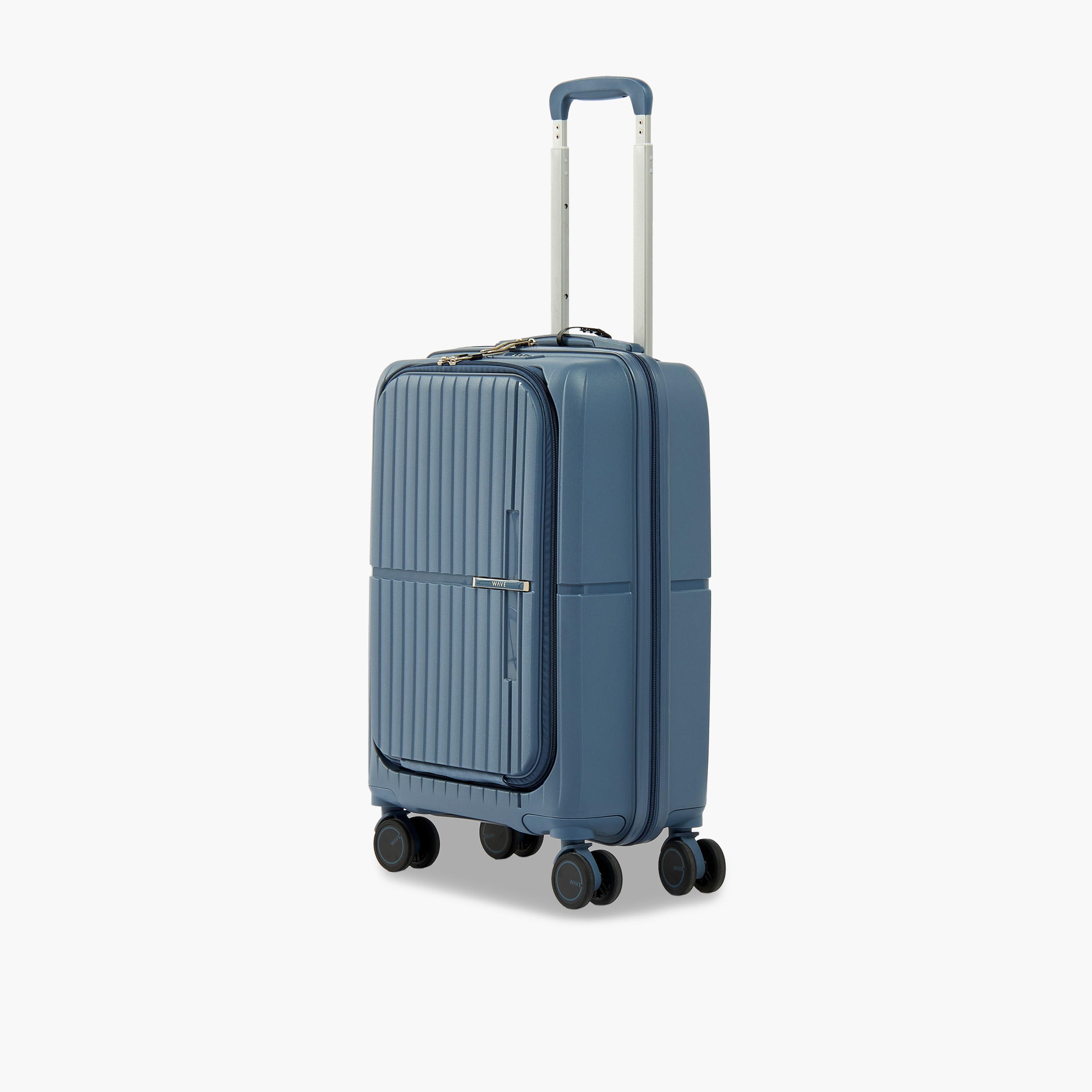 WAVE Solid Hardcase Trolley Bag with Retractable Handle - Set of 3-travel-luggagesandbags-luggage-image-4