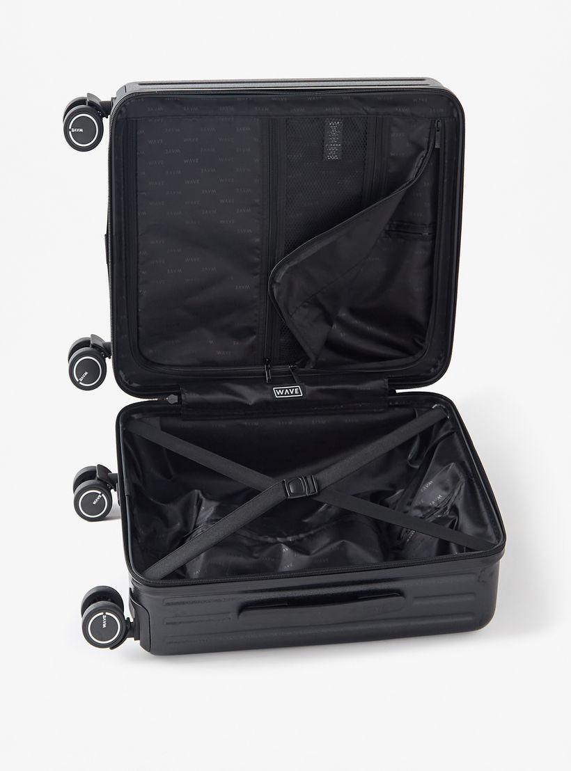 WAVE Textured Hardcase Trolley with Retractable Handle - 20 Inches Check-in Bag-travel-luggagesandbags-luggage-image-10