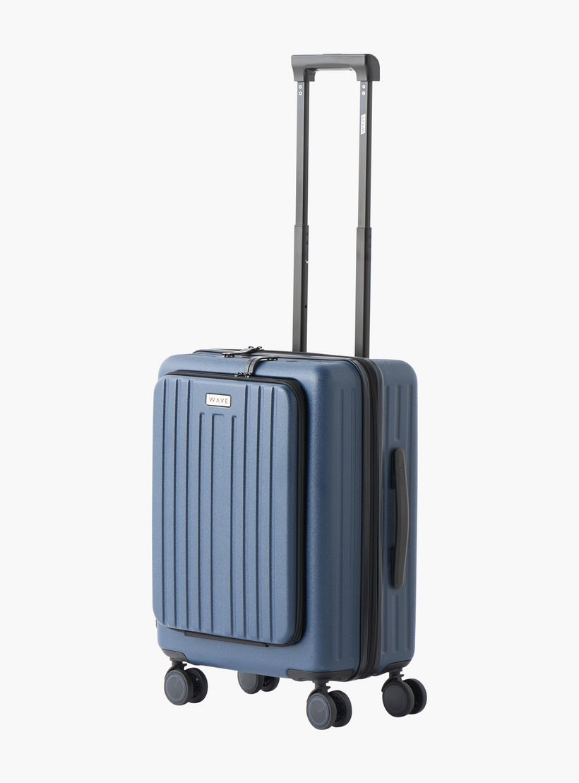 شنطة ترولي صلبة بارزة الملمس بمقبض قابل للسحب من ويف - شنطة شحن 20 بوصة-travel-luggagesandbags-luggage-image-1