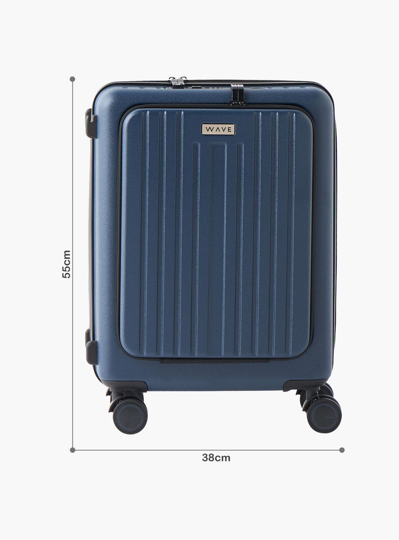 شنطة ترولي صلبة بارزة الملمس بمقبض قابل للسحب من ويف - شنطة شحن 20 بوصة-travel-luggagesandbags-luggage-image-2