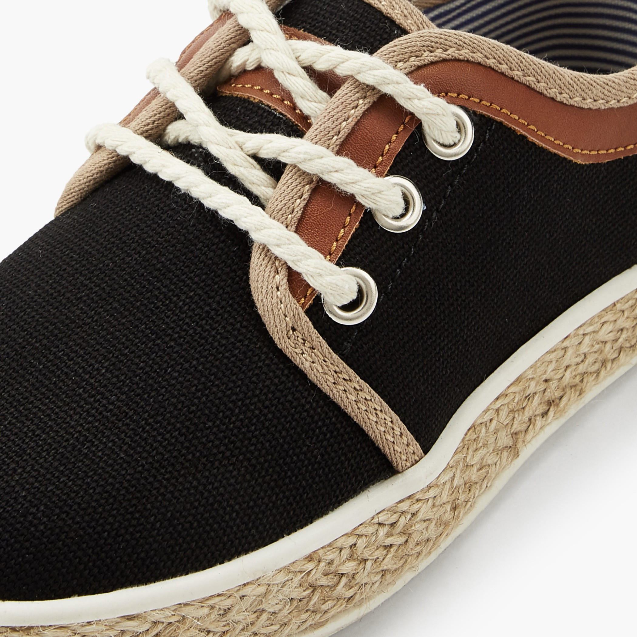 Peppermint Boys Lace-Up Espadrille Sneakers-boys-shoes-sneakers-image-5