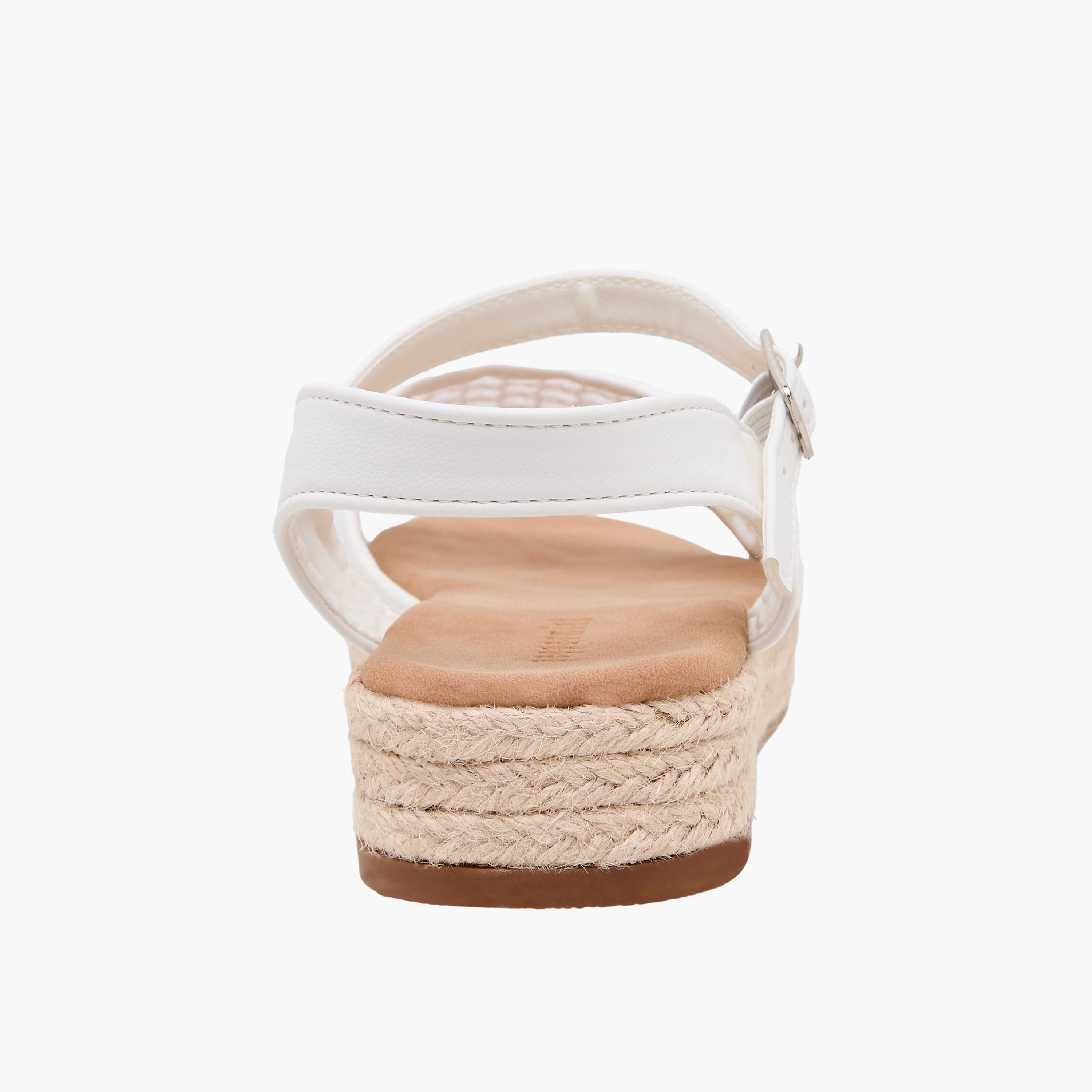 صندل اسبادريل بإبزيم إغلاق وتفاصيل شبك للبنات من بيبرمينت-girls-shoes-sandals-image-4