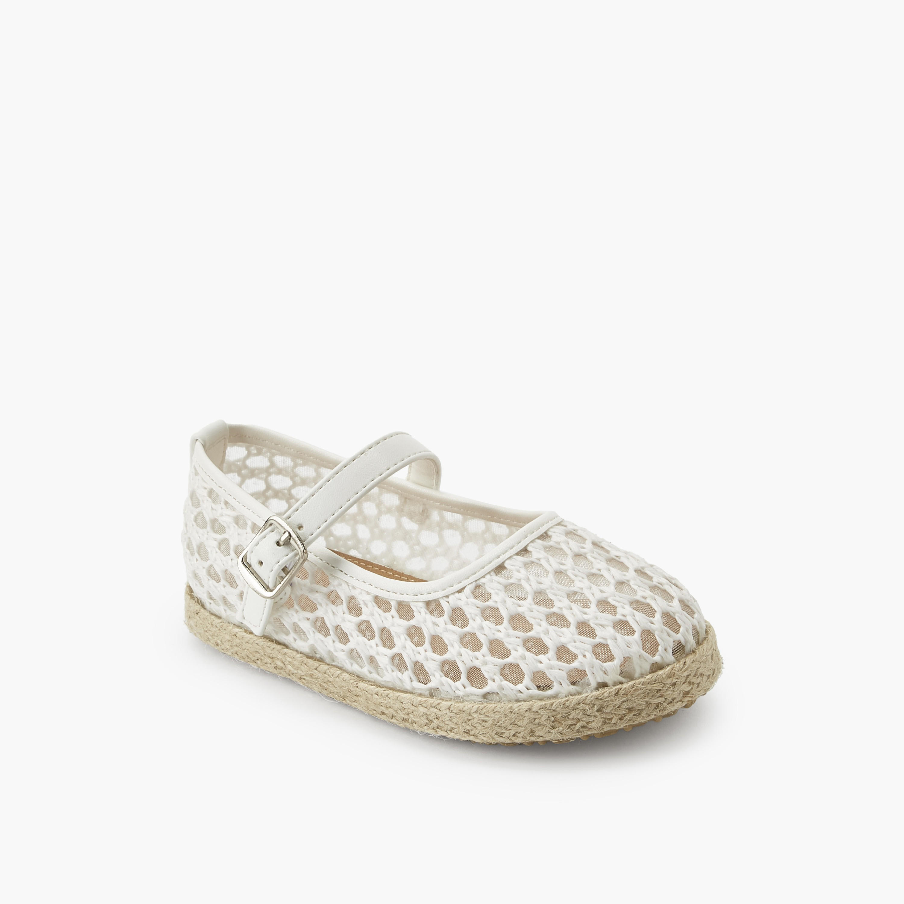 حذاء ماري جين إسبادريل بشريط إغلاق لاصق للبنات من بيبرمينت-girls-shoes-ballerinas-image-7