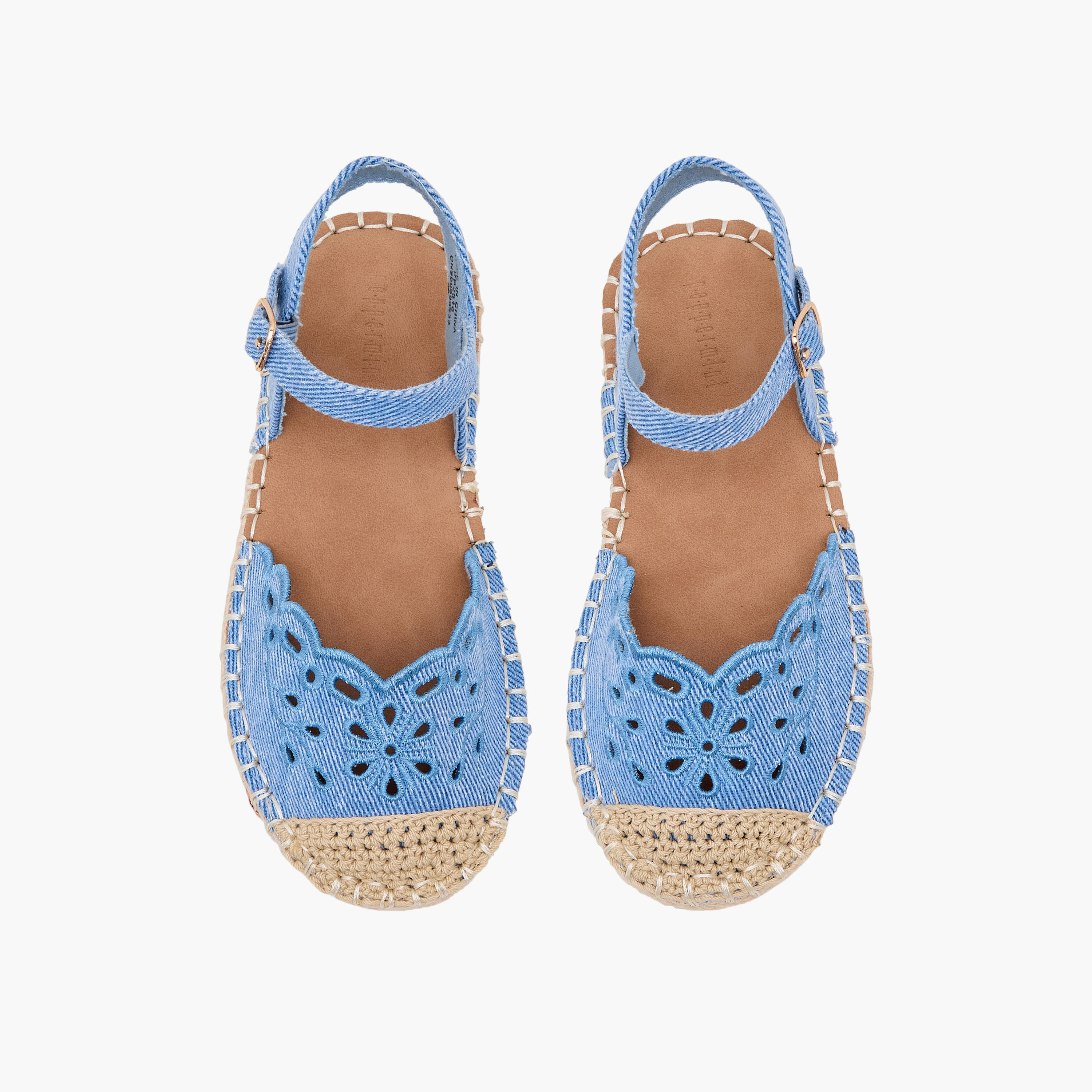 صندل إسبادريل مطرز للبنات من بيبرمينت-girls-shoes-sandals-image-9