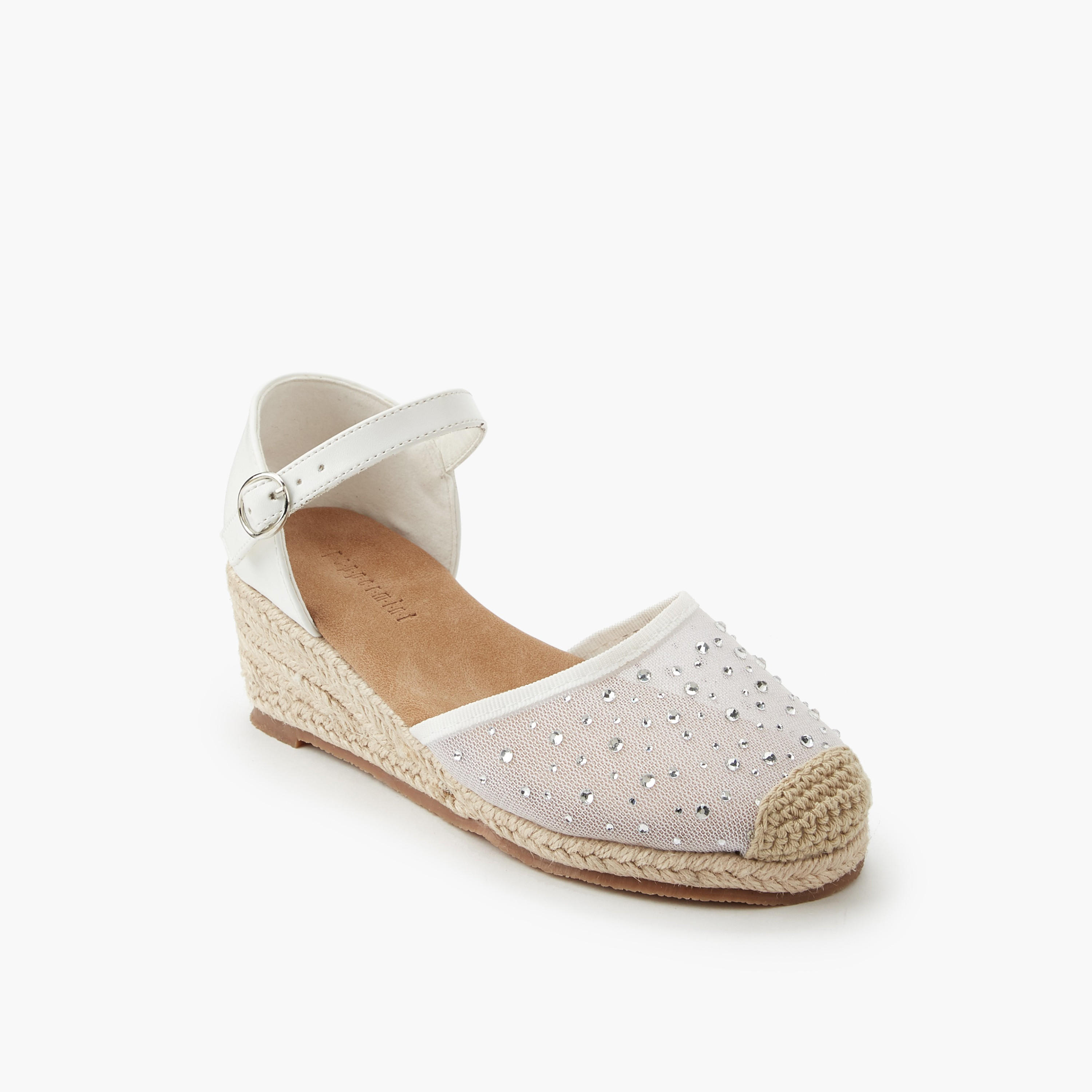 صندل إسبادريل بكعب ويدج للبنات من بيبرمينت-girls-shoes-sandals-image-7