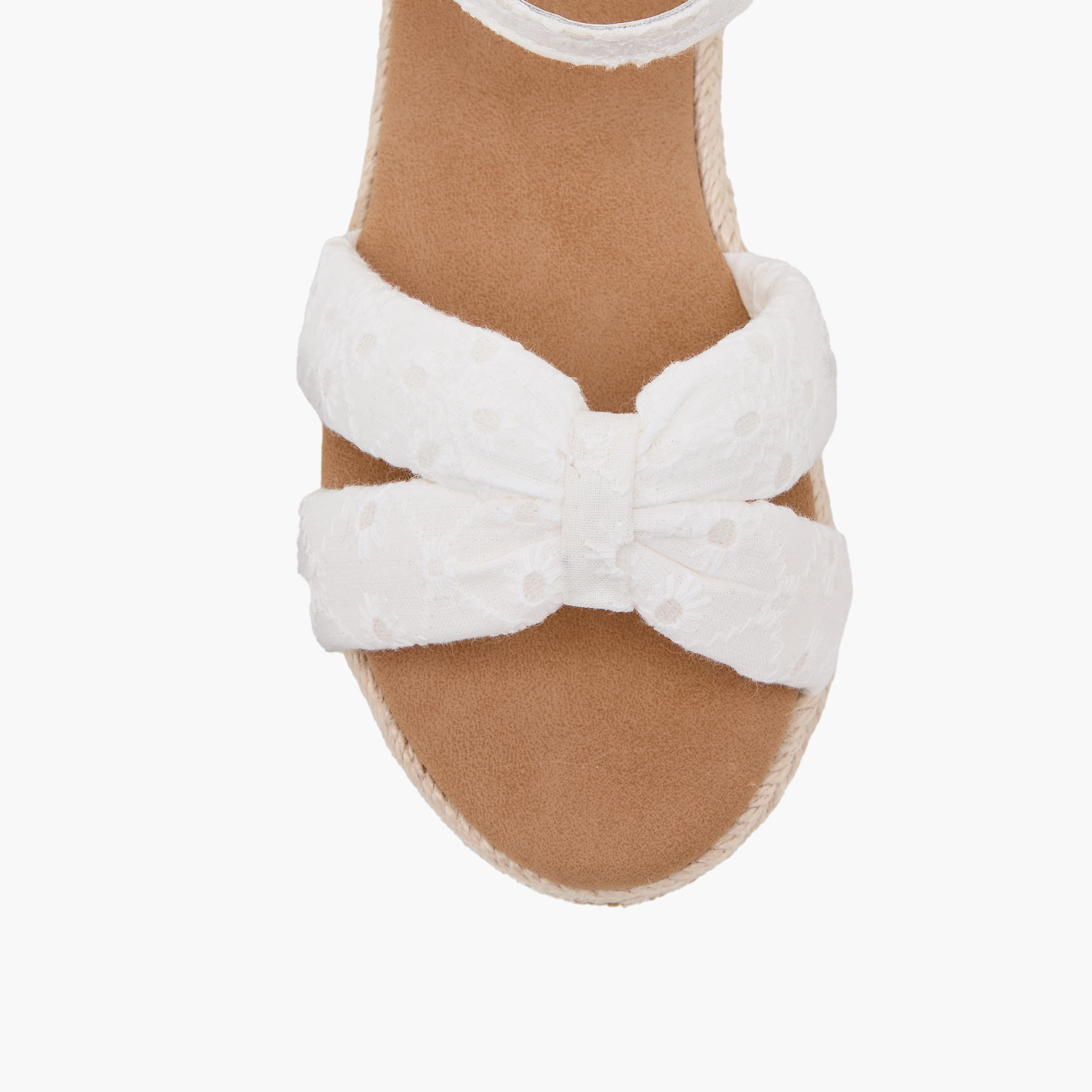 صندل بكعب ويدج مطرز للبنات من بيبرمينت-girls-shoes-sandals-image-9