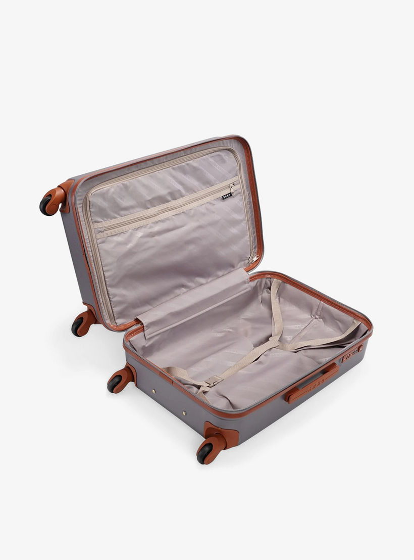 DKNY Logo Detail Hardcase Trolley Bag with Retractable Handle-travel-luggagesandbags-luggage-image-6