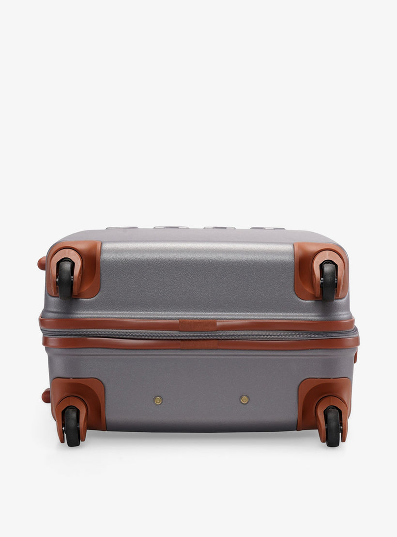 DKNY Logo Detail Hardcase Trolley Bag with Retractable Handle-travel-luggagesandbags-luggage-image-7