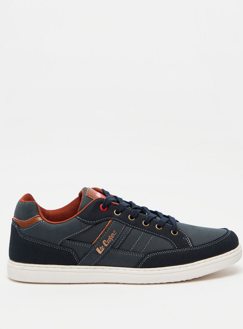 Lee Cooper Men's Lace-Up Sneakers-men-shoes-sneakers-image-1