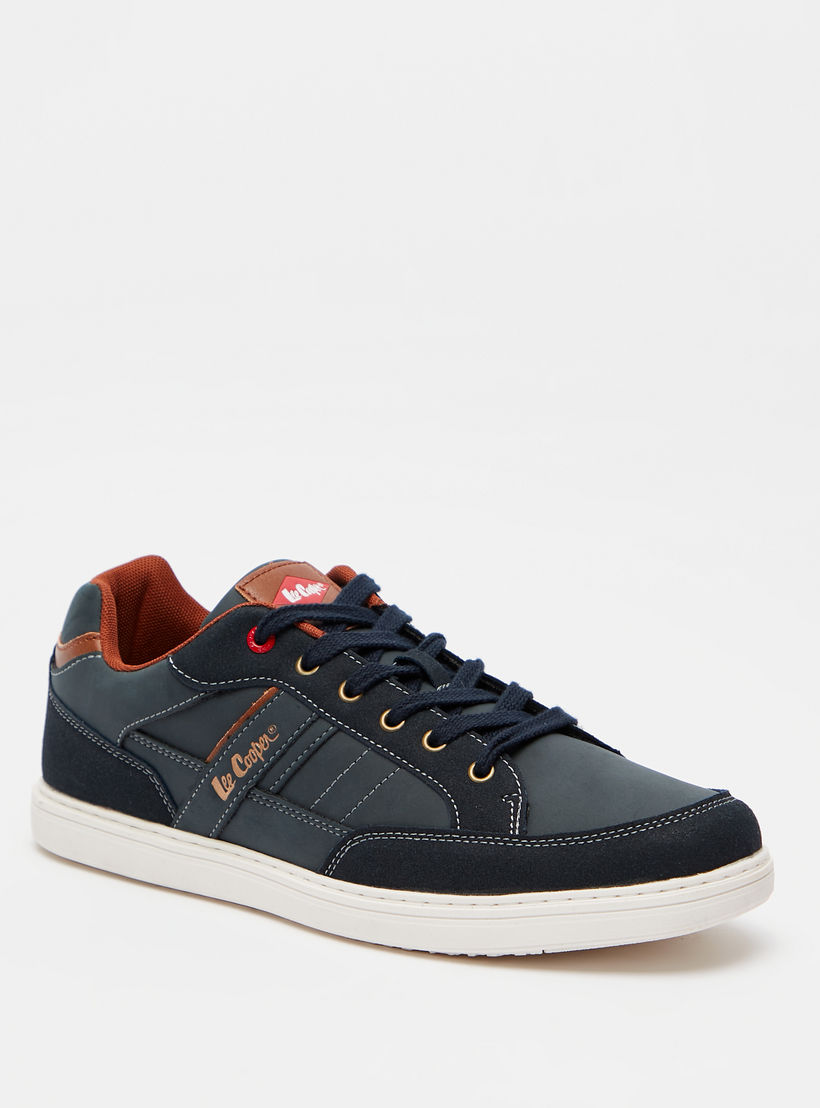 Lee Cooper Men's Lace-Up Sneakers-men-shoes-sneakers-image-2