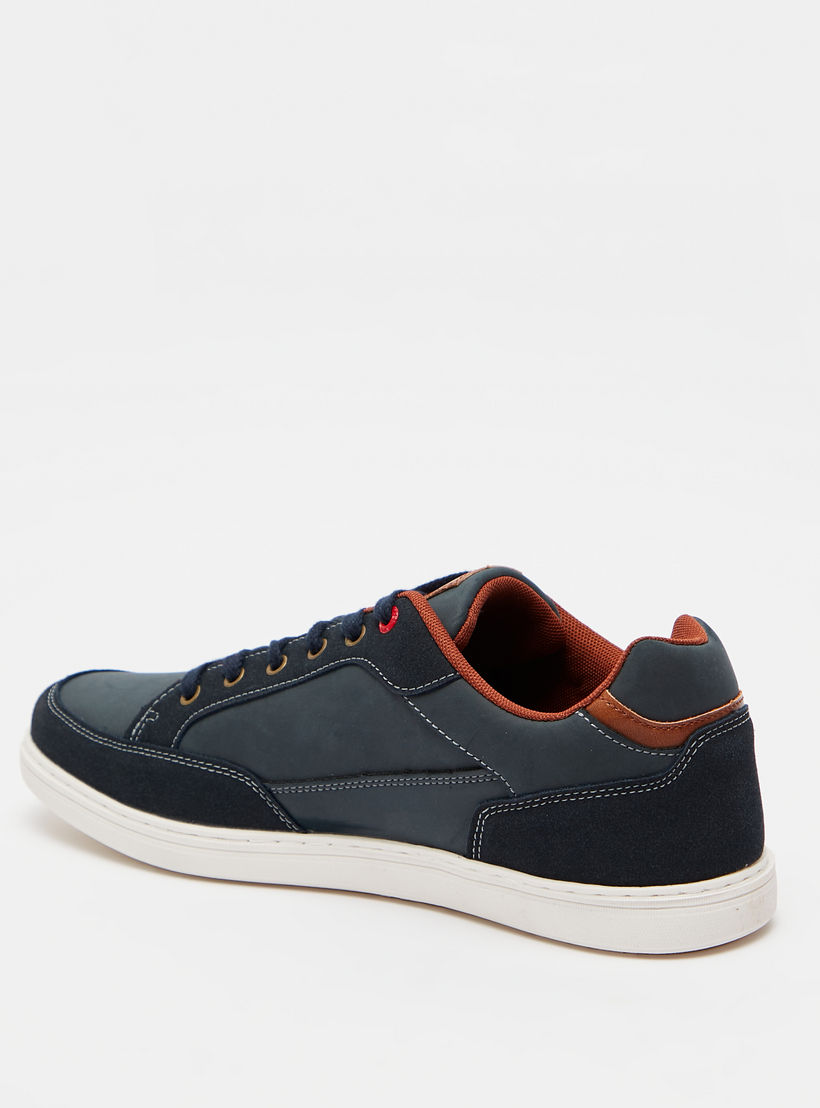 Lee Cooper Men's Lace-Up Sneakers-men-shoes-sneakers-image-3