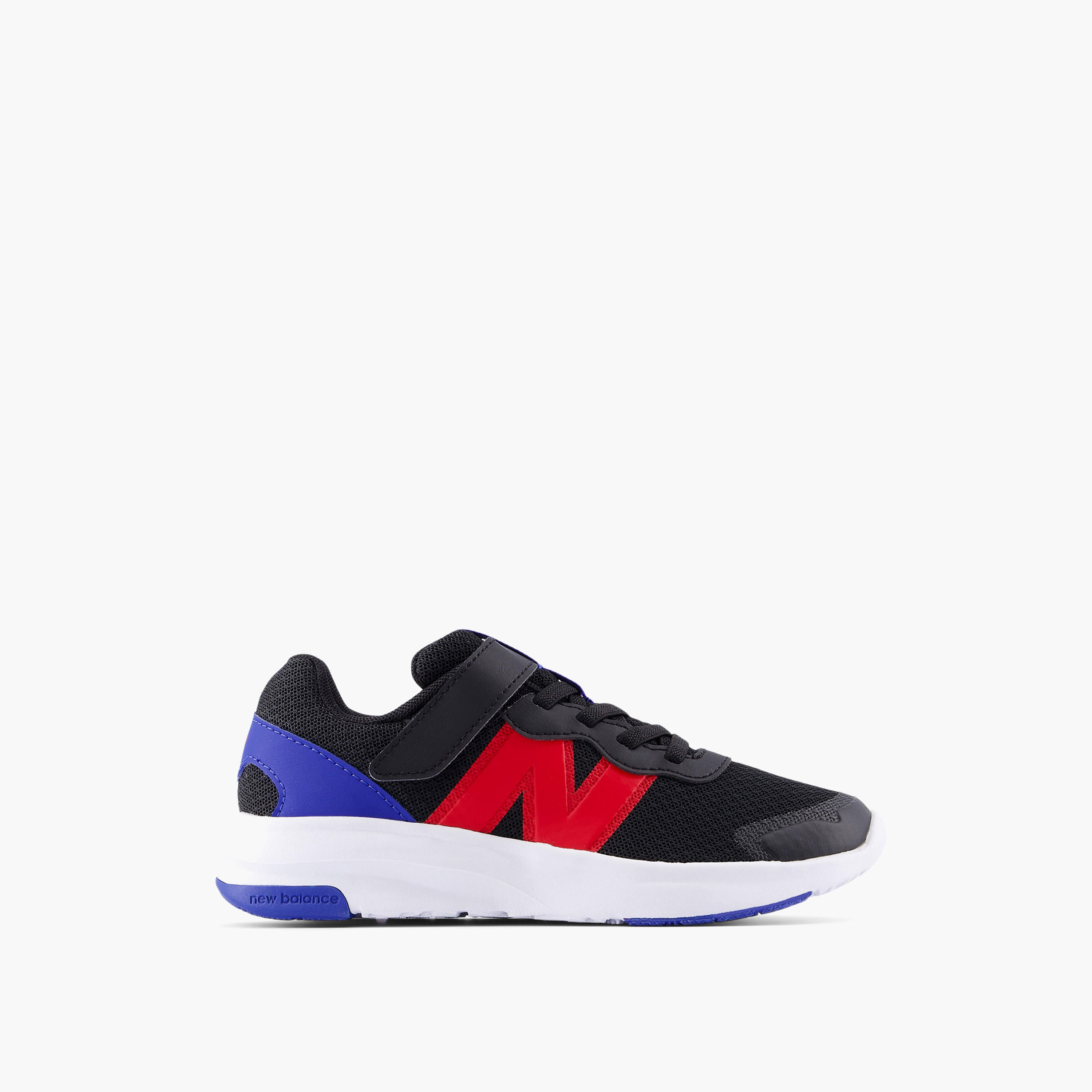 New Balance Boy's Panelled Sports Shoes with Hook and Loop Closure-boys-shoes-sneakers-image-2