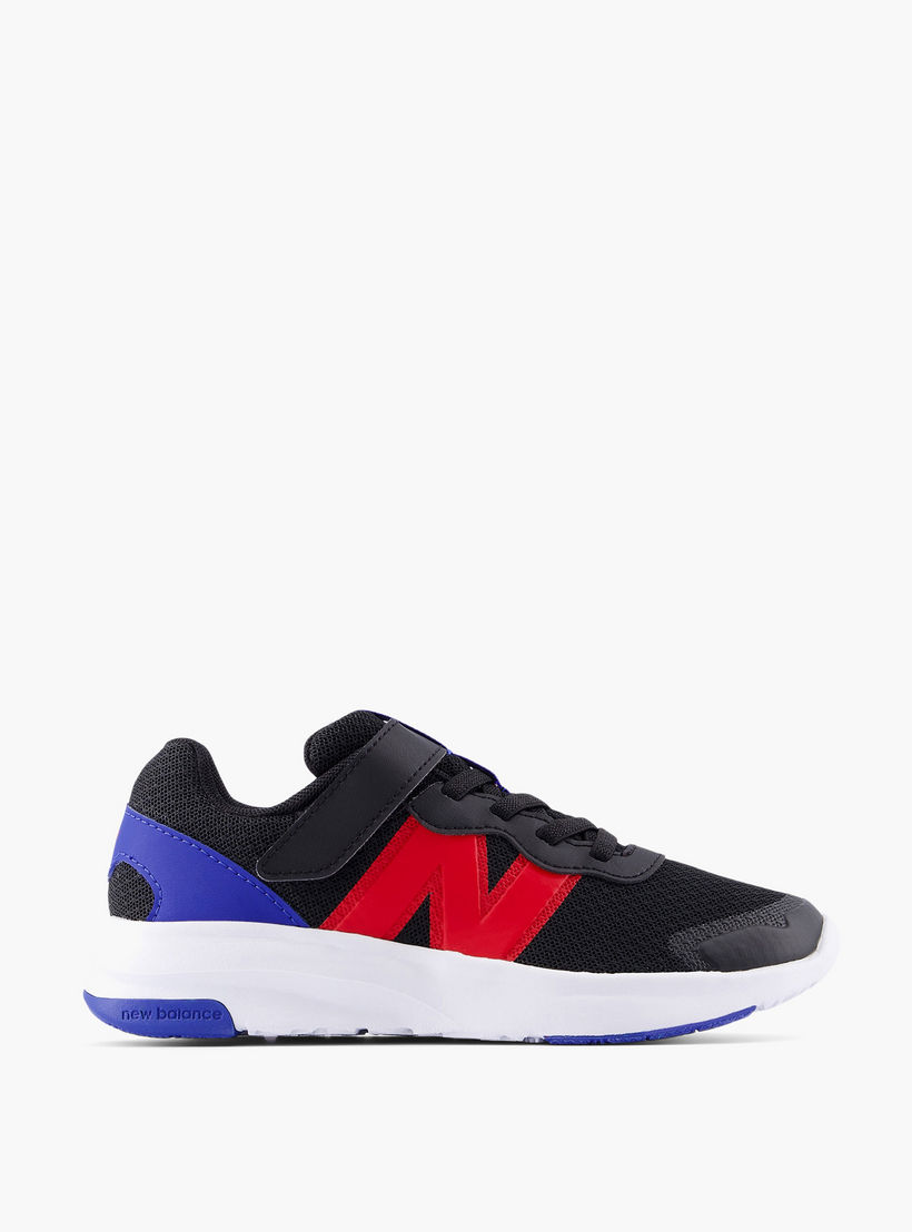 New Balance Boy's Panelled Sports Shoes with Hook and Loop Closure-boys-shoes-sneakers-image-2