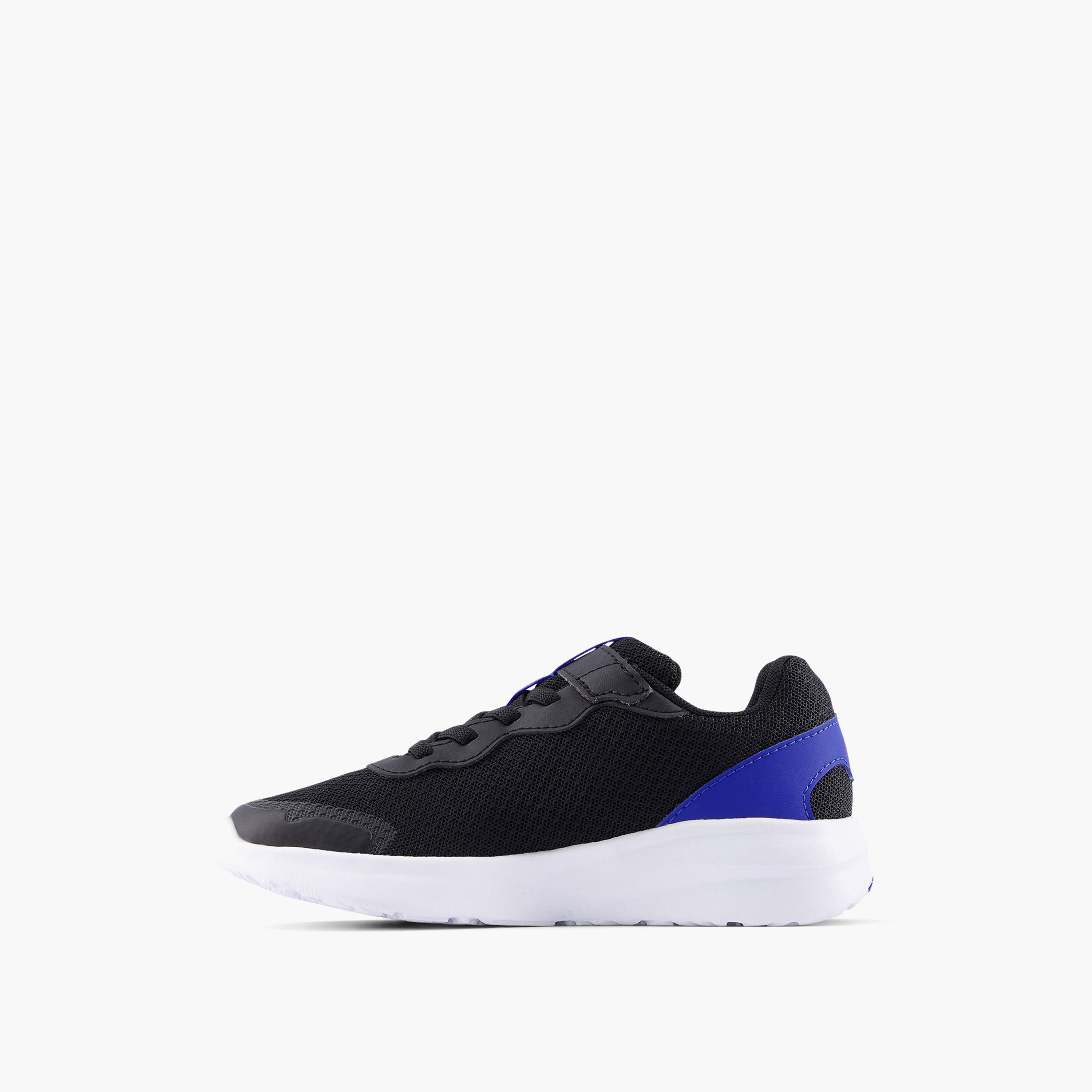 New Balance Boy's Panelled Sports Shoes with Hook and Loop Closure-boys-shoes-sneakers-image-4