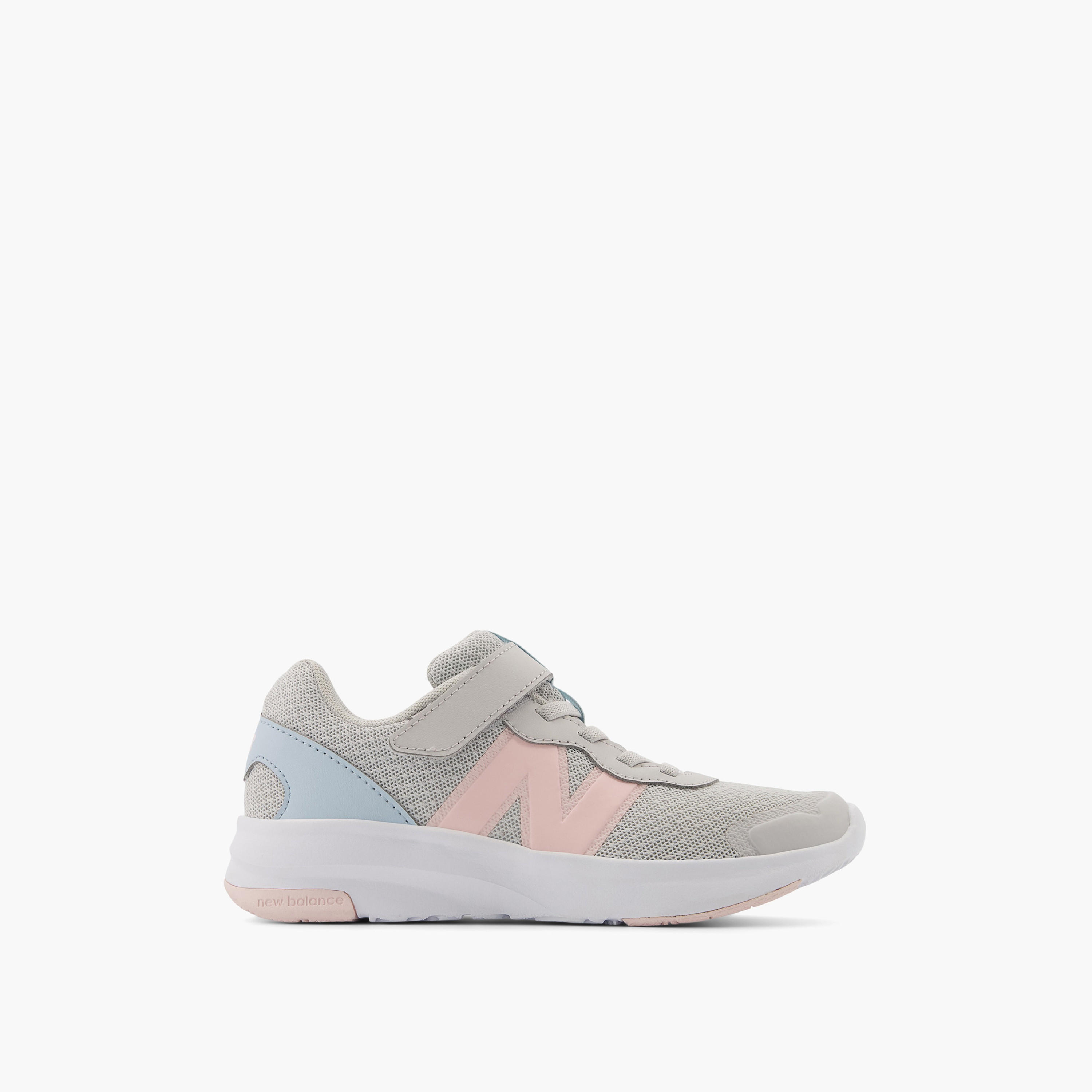 New Balance Girls' Logo Detail Sports Shoes with Hook and Loop Closure-girls-shoes-sports-image-2